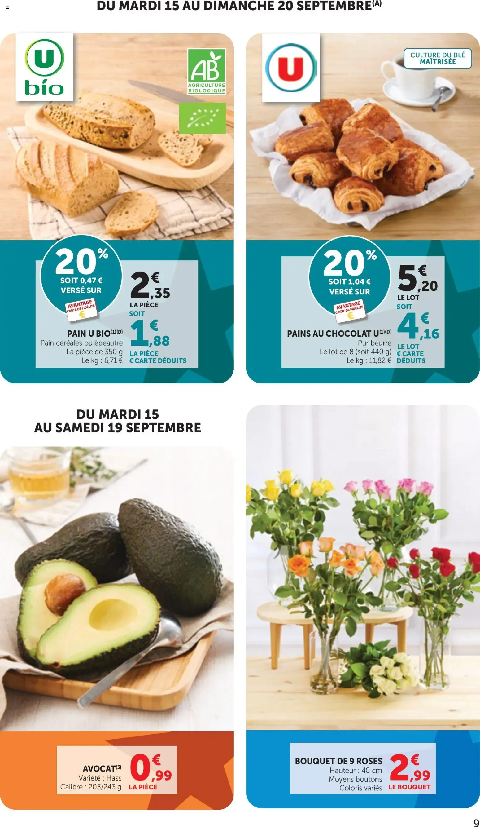 bi1 Catalogue supermarché à partir du 15/09/2026 - promo en ligne du 15 septembre au 27 septembre 2026 - Catalogue page 9