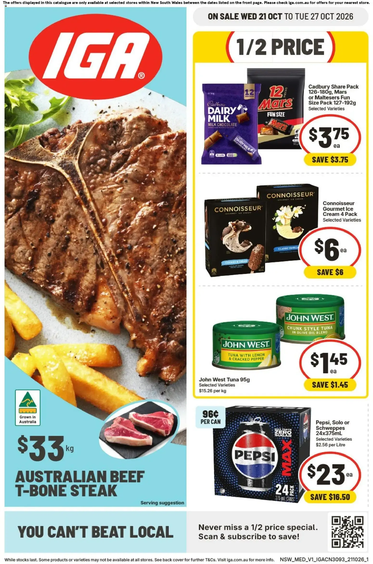 IGA catalogue valid from 21/10/2026 > Online Australia - Catalogue valid from 21 October to 27 October 2026 - page 1