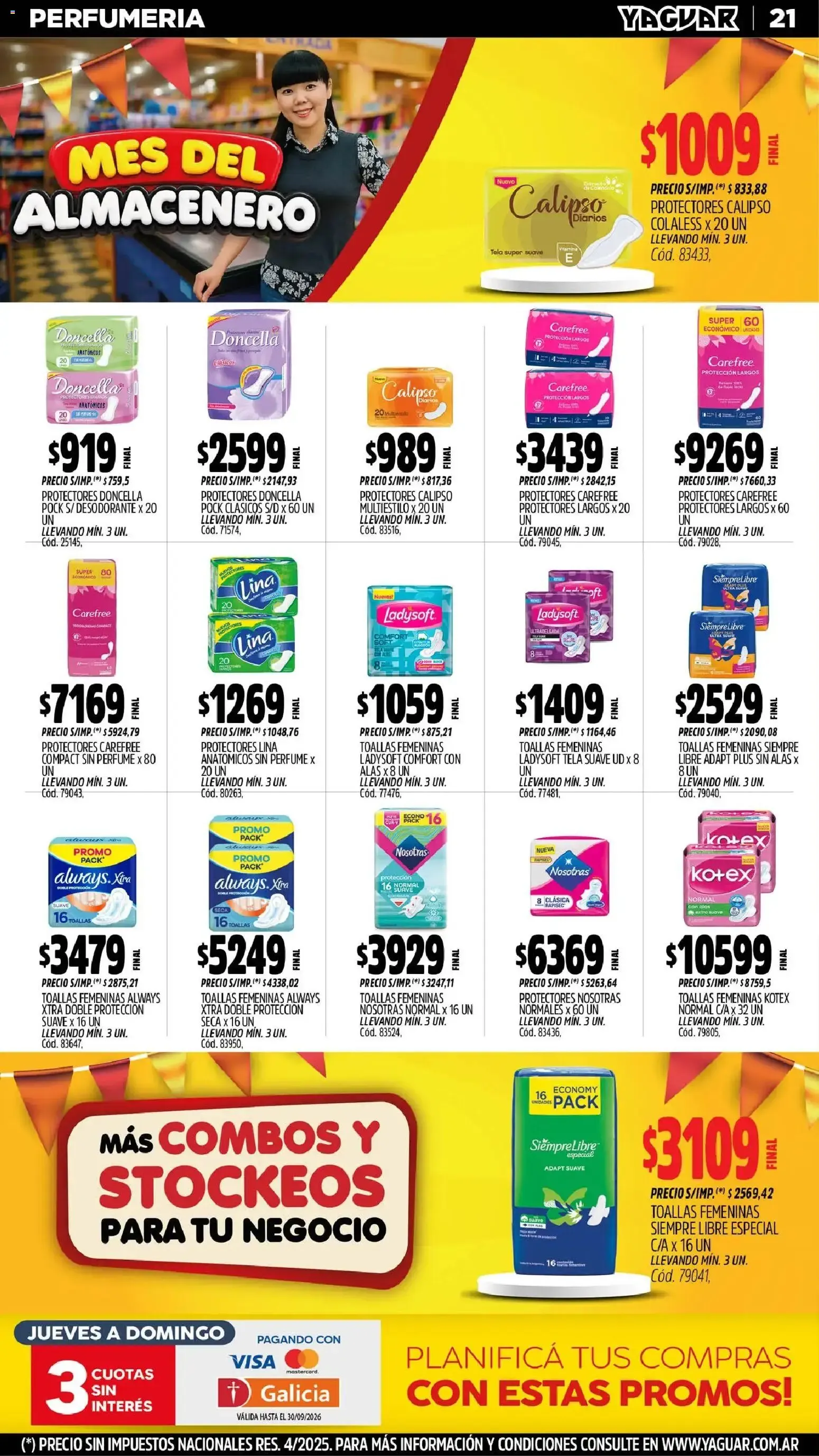 Ofertas de Mayorista Yaguar - Mes del Almacenero - San Juan 31 de agosto al 5 de septiembre 2026 - Página 20 del catálogo