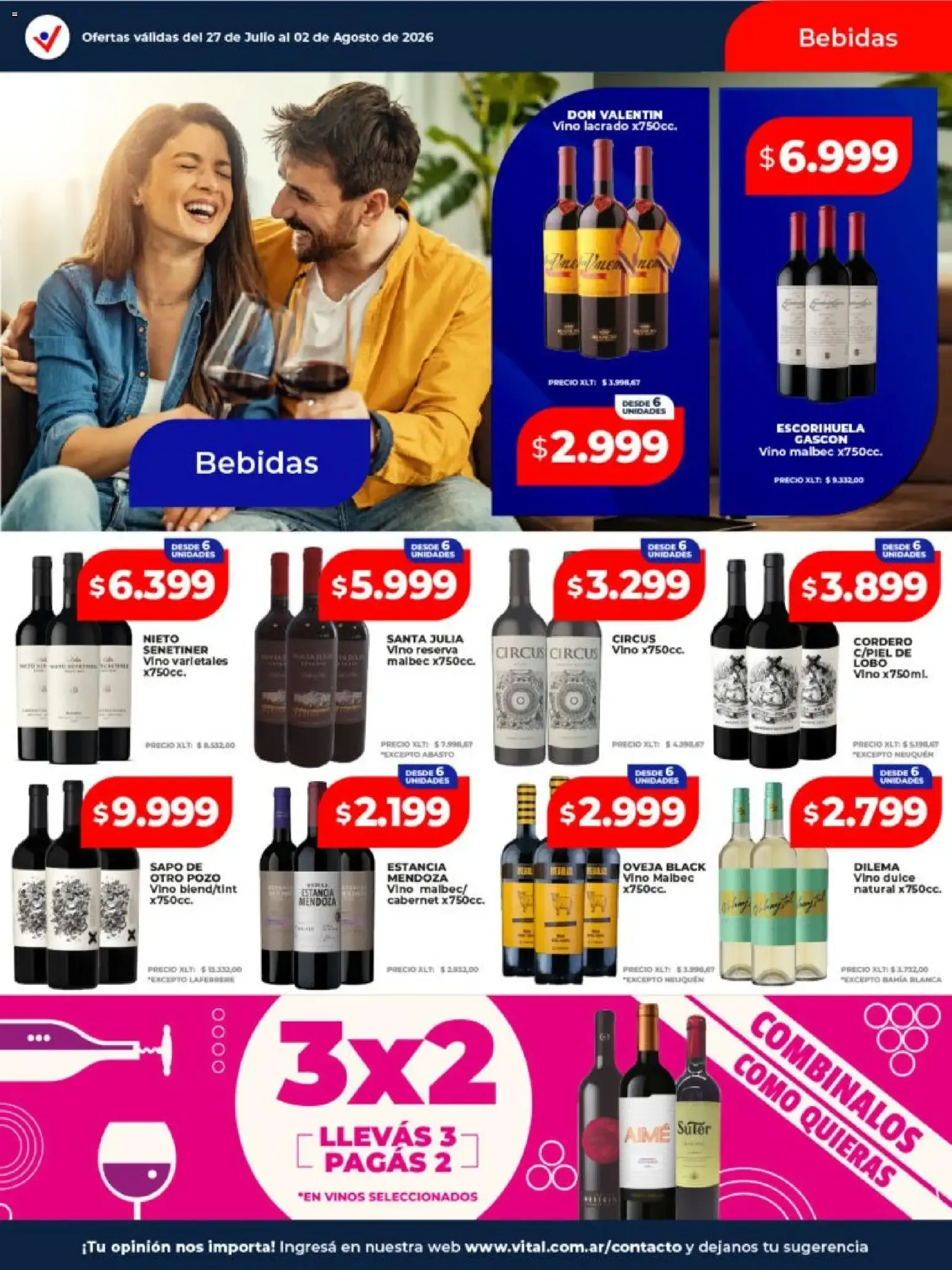 Ofertas de Vital Supermayorista - El Mayorista de Tu Ahorro 27 de julio al 2 de agosto 2026 - Página 10 del catálogo