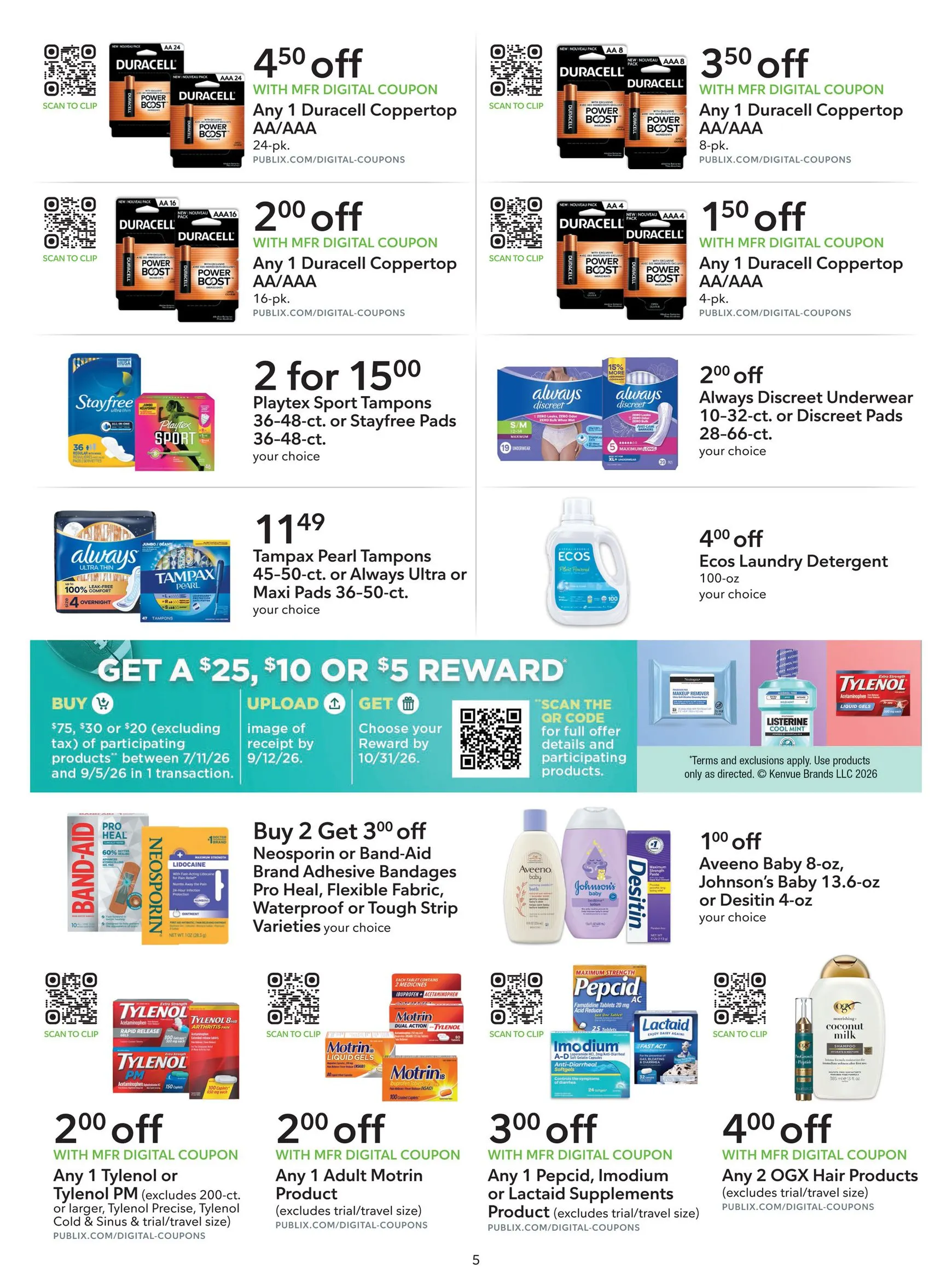 Weekly ad Future Publix - Extra Savings flyer valid from Thursday 07/16/2026 to Wednesday 07/29/2026 from July 16 to July 29 2026 - Page 5