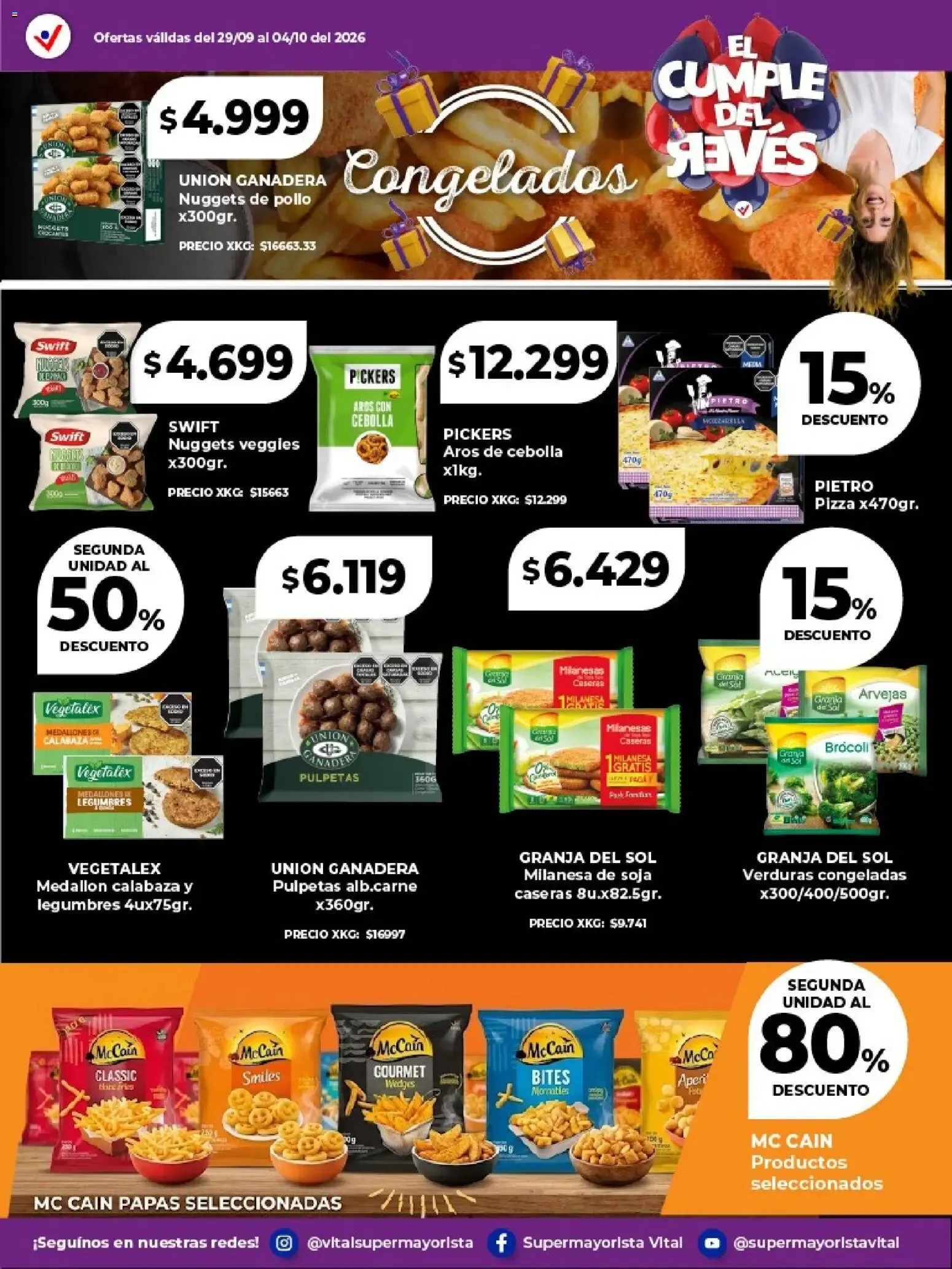 Ofertas de Vital - Especial de frescos || del 29/09/2026 - 04/10/2026 || Catálogo 29 de septiembre al 4 de octubre 2026 - Página 7 del catálogo