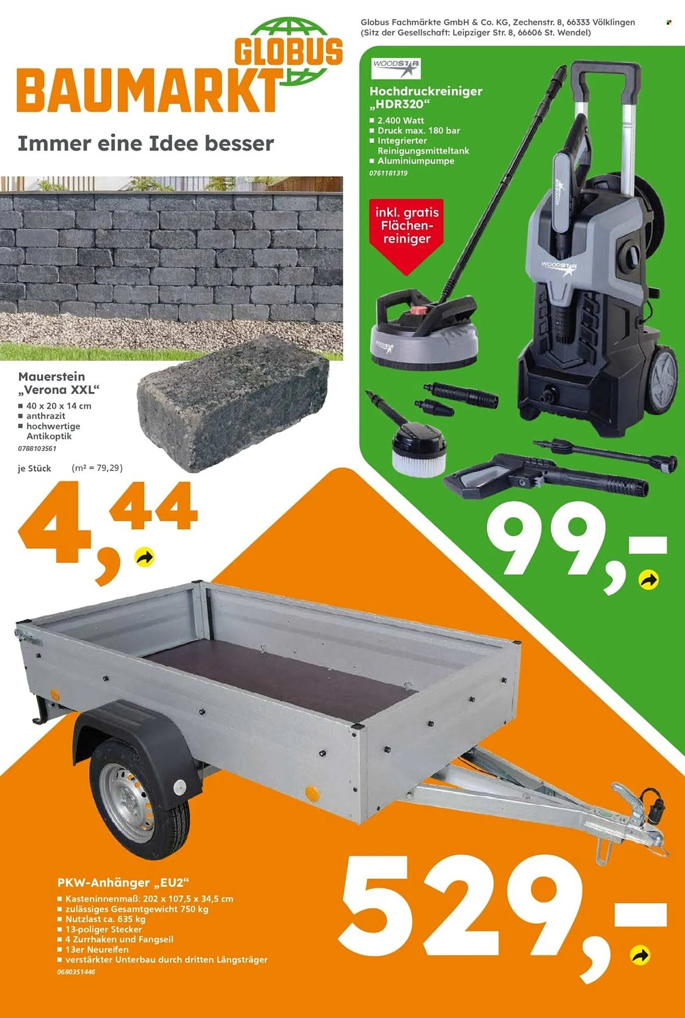 Globus Baumarkt Prospekt woche 31 von 27. Juli bis 1. August 2026 - Prospekt seite 12