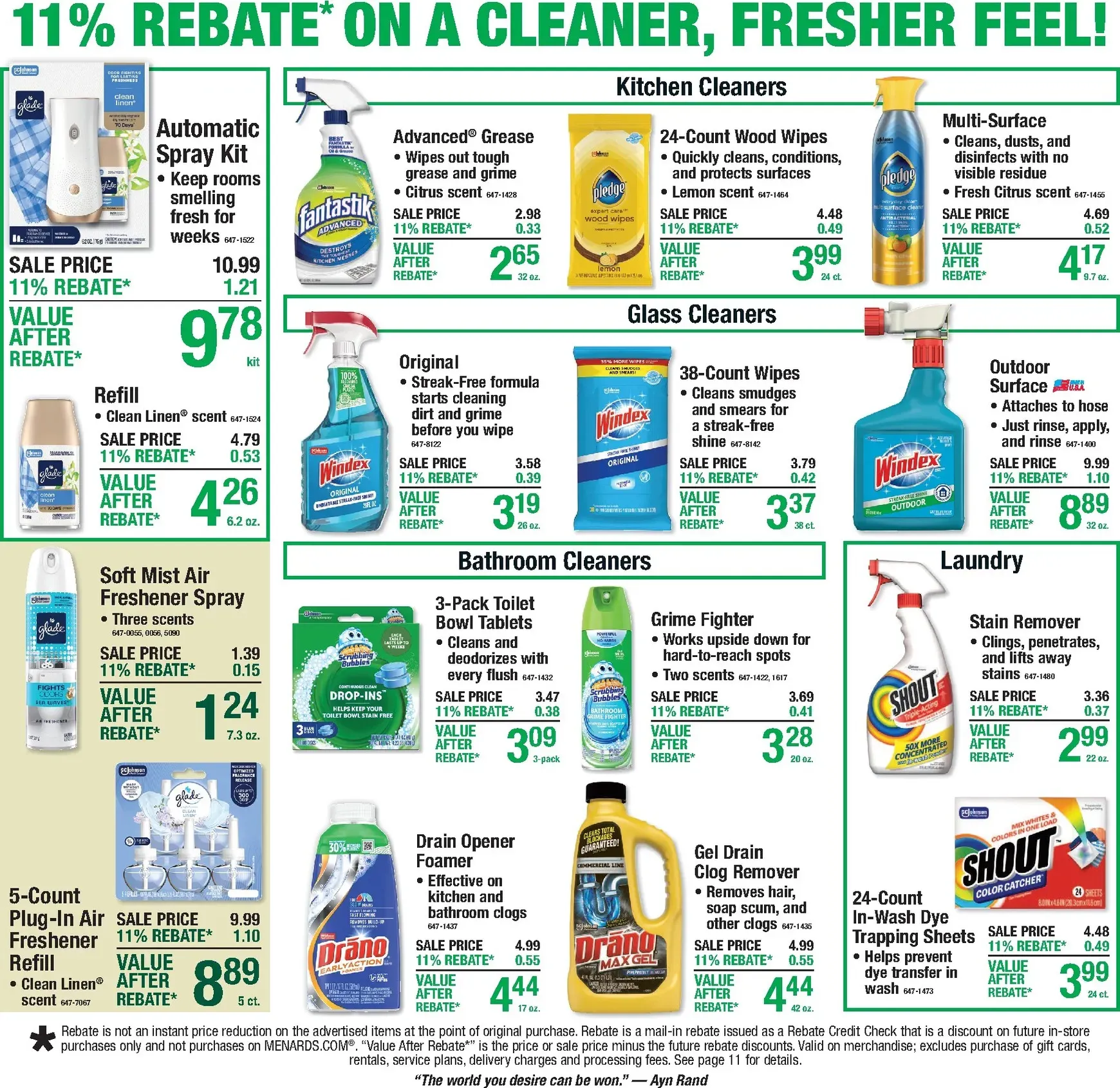 Weekly ad Menards - 11% Rebate on Everything! from August 6 to August 16 2026 - Page 2