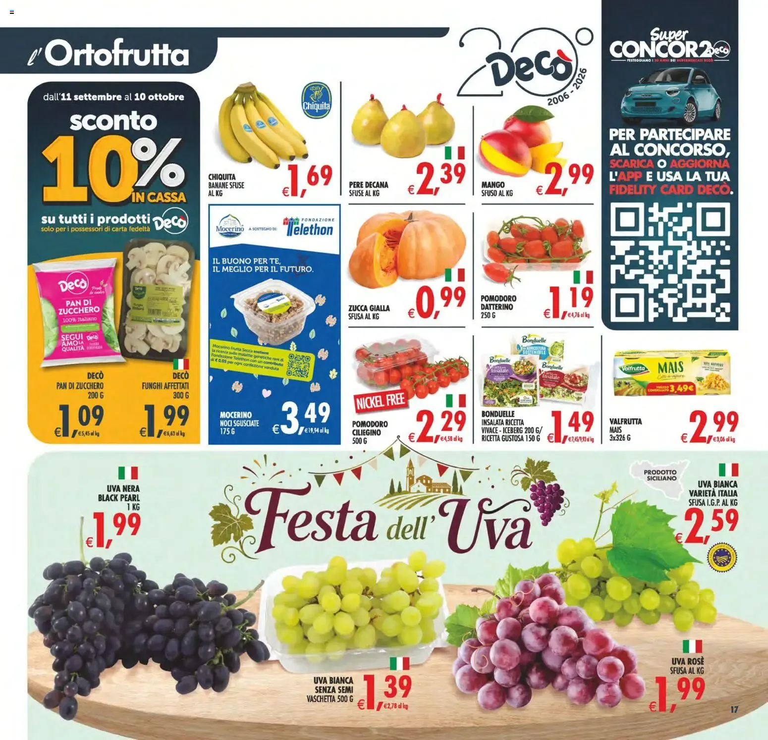 Deco Maxistore Supermercati Local - Super Concorso 20 Anni da 22 settembre a 1 ottobre di 2026 - Pagina del volantino 17