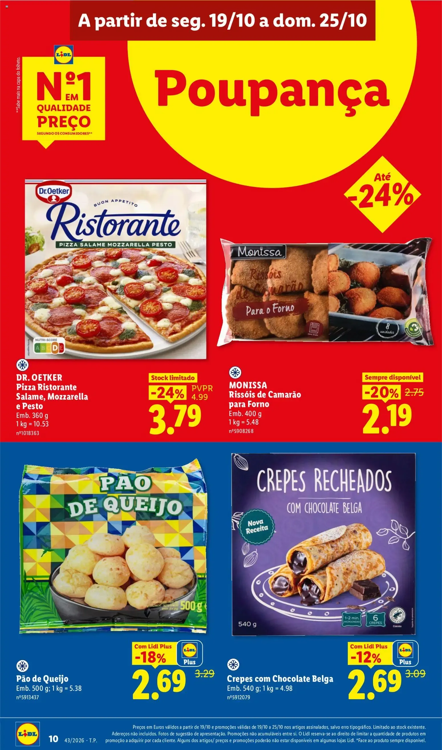 Folheto Lidl Folheto Poupança de 19 de outubro até 25 de outubro 2026 - Pagina 10