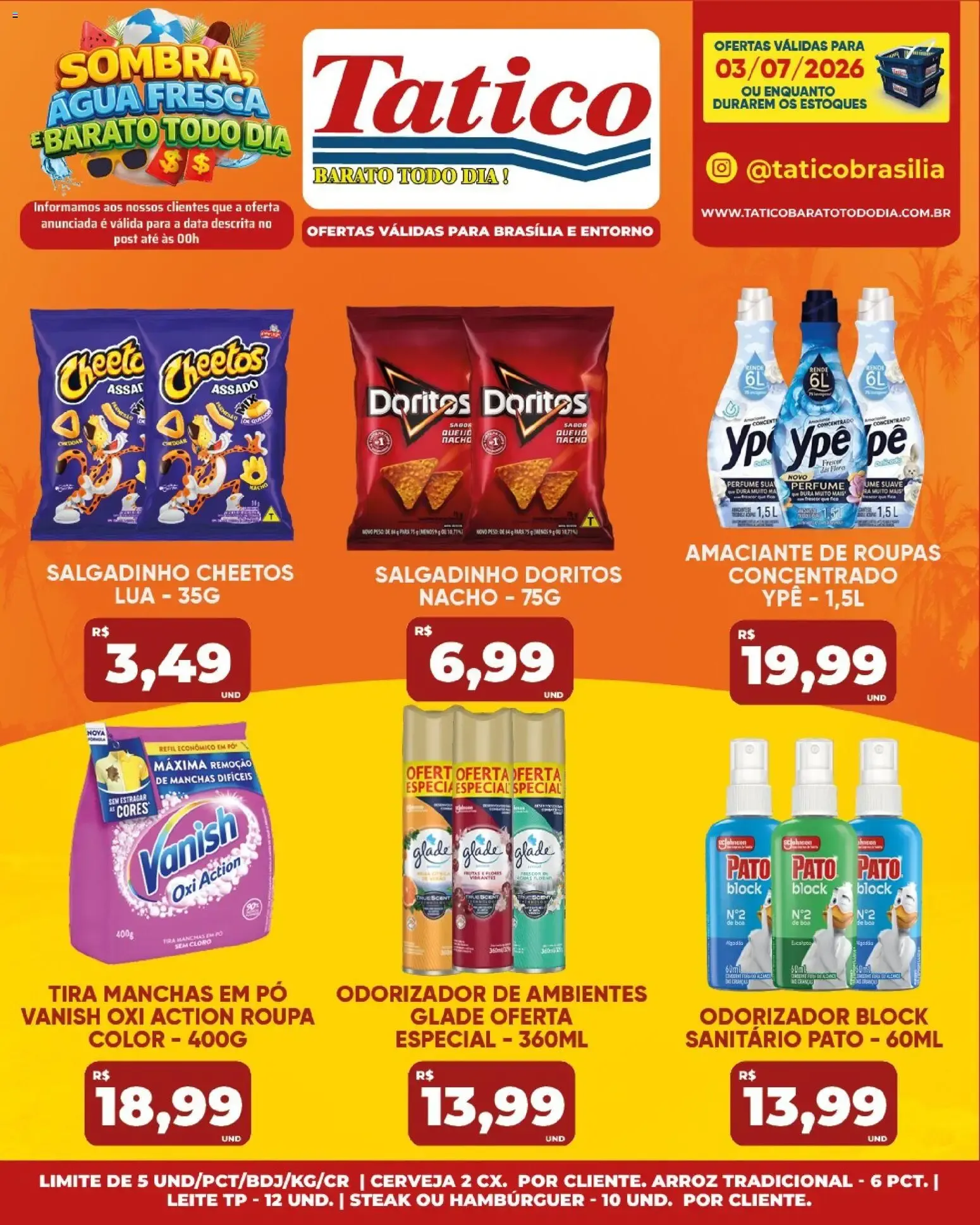 Encarte de Tatico ofertas do Dia de 03/07/2026 | Promoções Online 3 de julho até 3 de julho 2026 - Pagina 19
