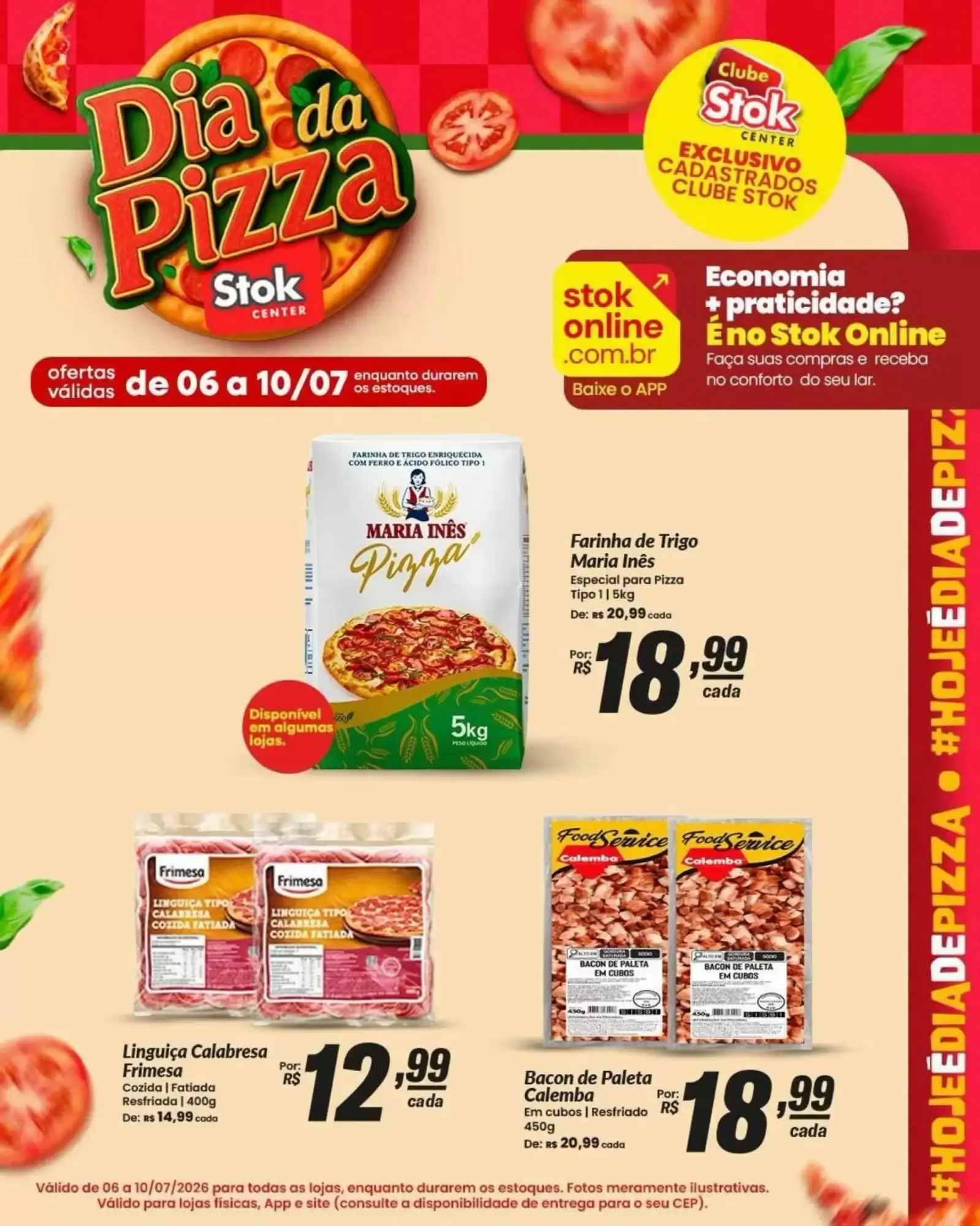 Encarte de Dia da Pizza 6 de julho até 10 de julho 2026 - Pagina 3