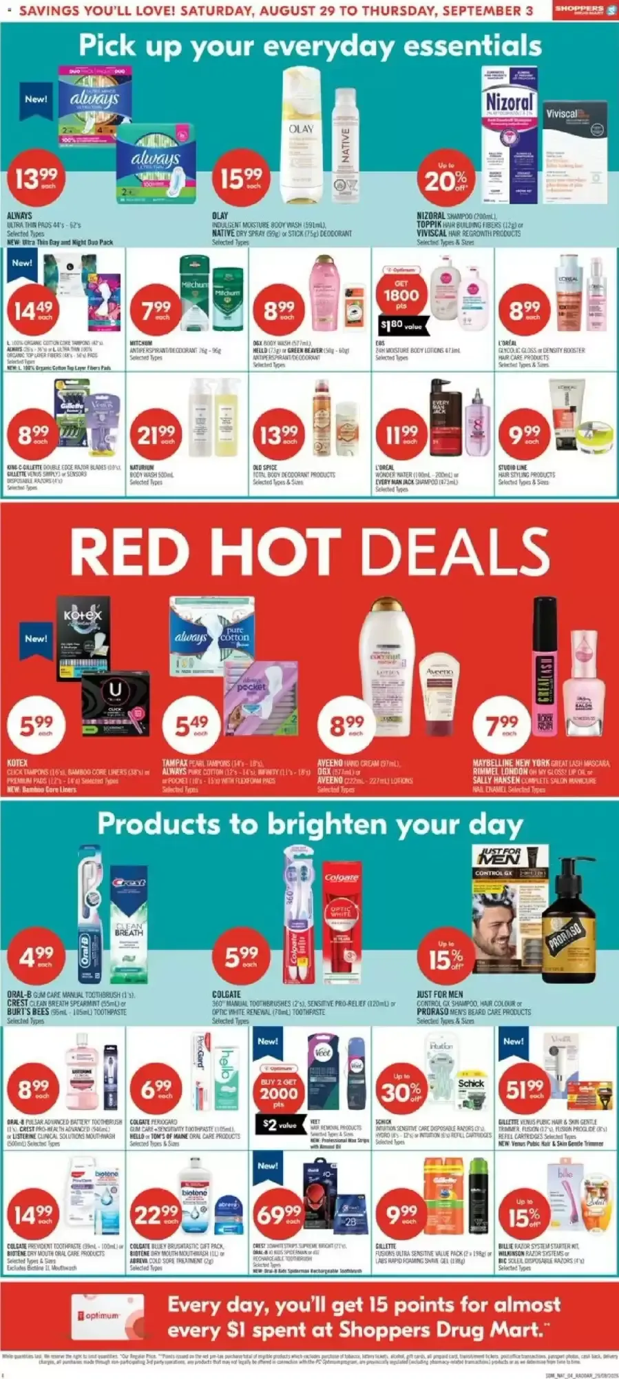 Shoppers Drug Mart flyer week 35 from August 29 to September 3 2026 - flyer page 10