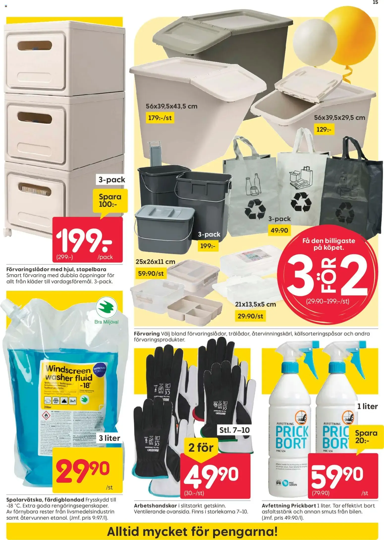 Rusta - Massor av fyndpriser från 24 augusti till 30 augusti 2026 - Reklamblad sidor 15