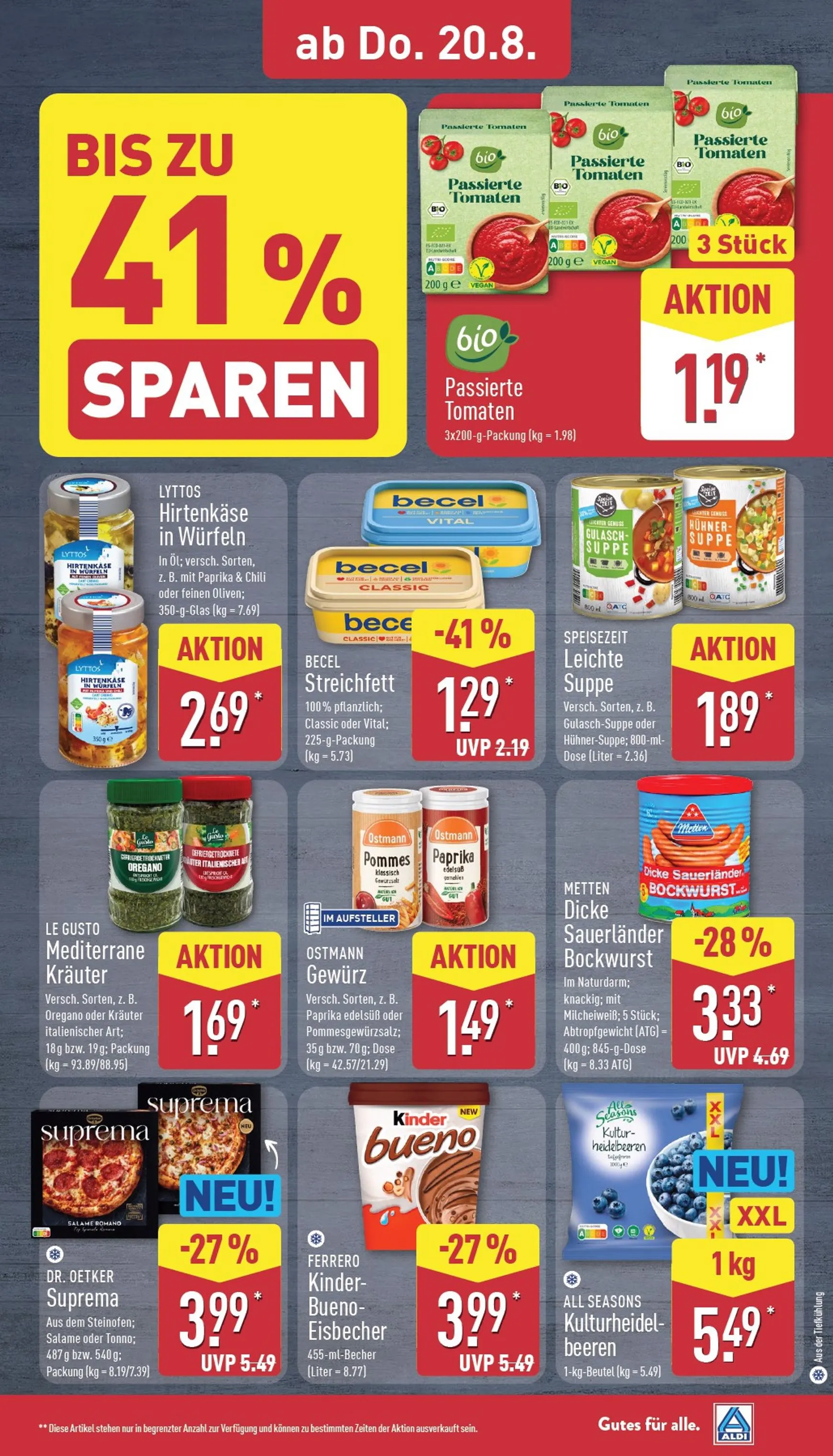 ALDI: Deine Genussreise nach Frankreich von 17. August bis 22. August 2026 - Prospekt seite 29