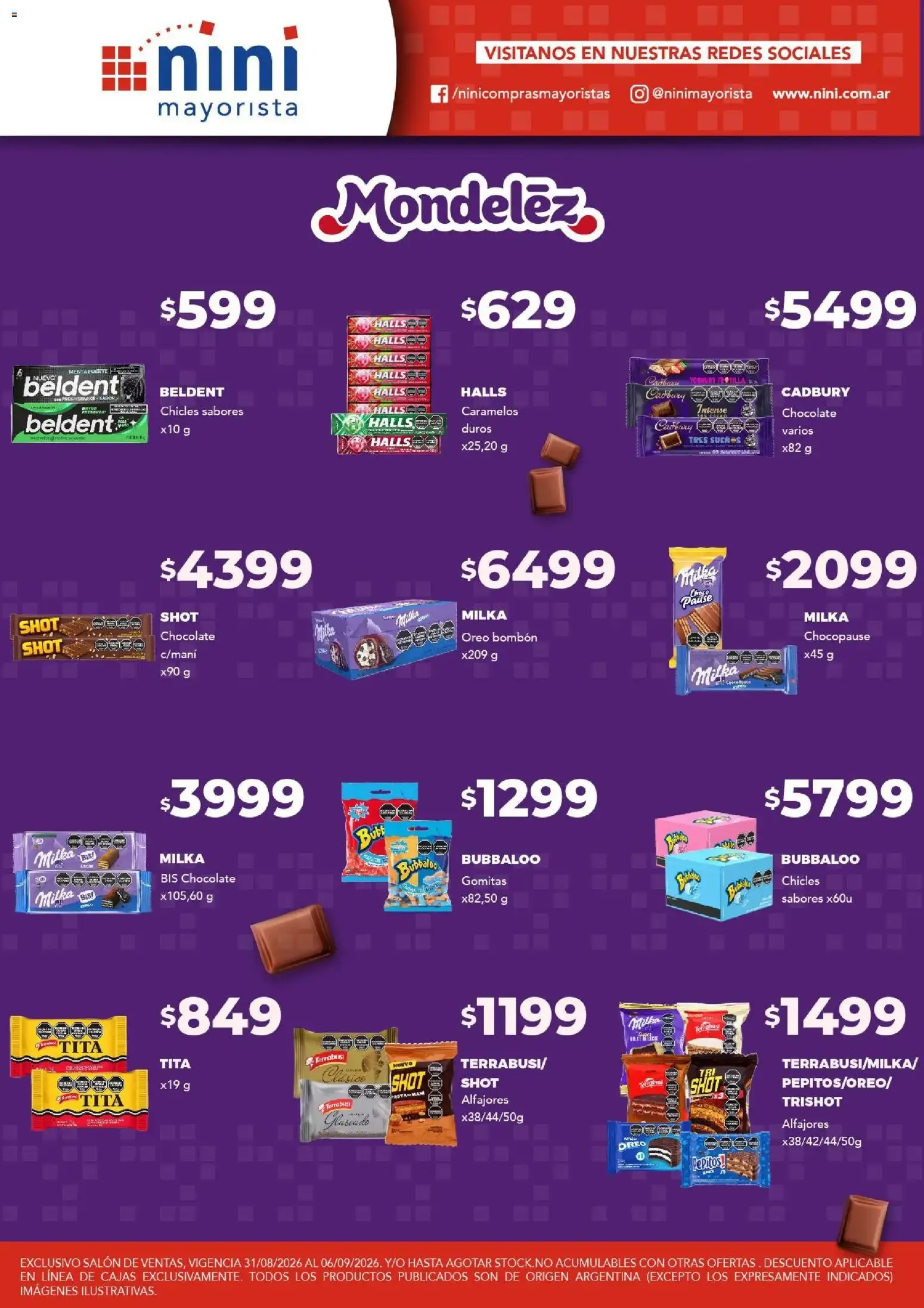 Ofertas de NINI Mayorista catálogo del 31/08/2026 - 06/09/2026 31 de agosto al 6 de septiembre 2026 - Página 35 del catálogo