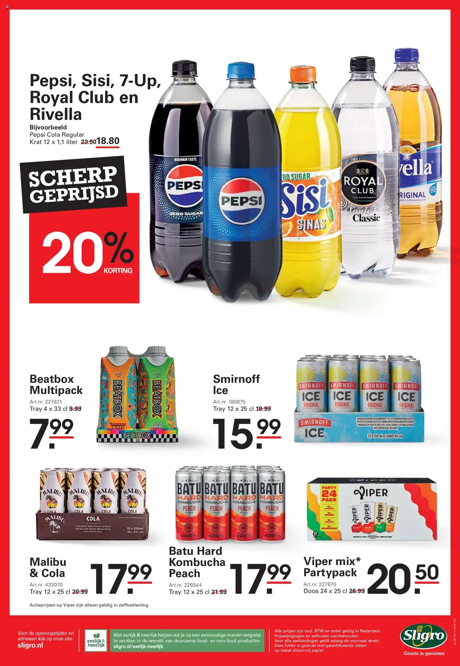 Sligro Big Deals para Bar-Café van 11 juni tot 29 juni 2026 - Folder pagina 8