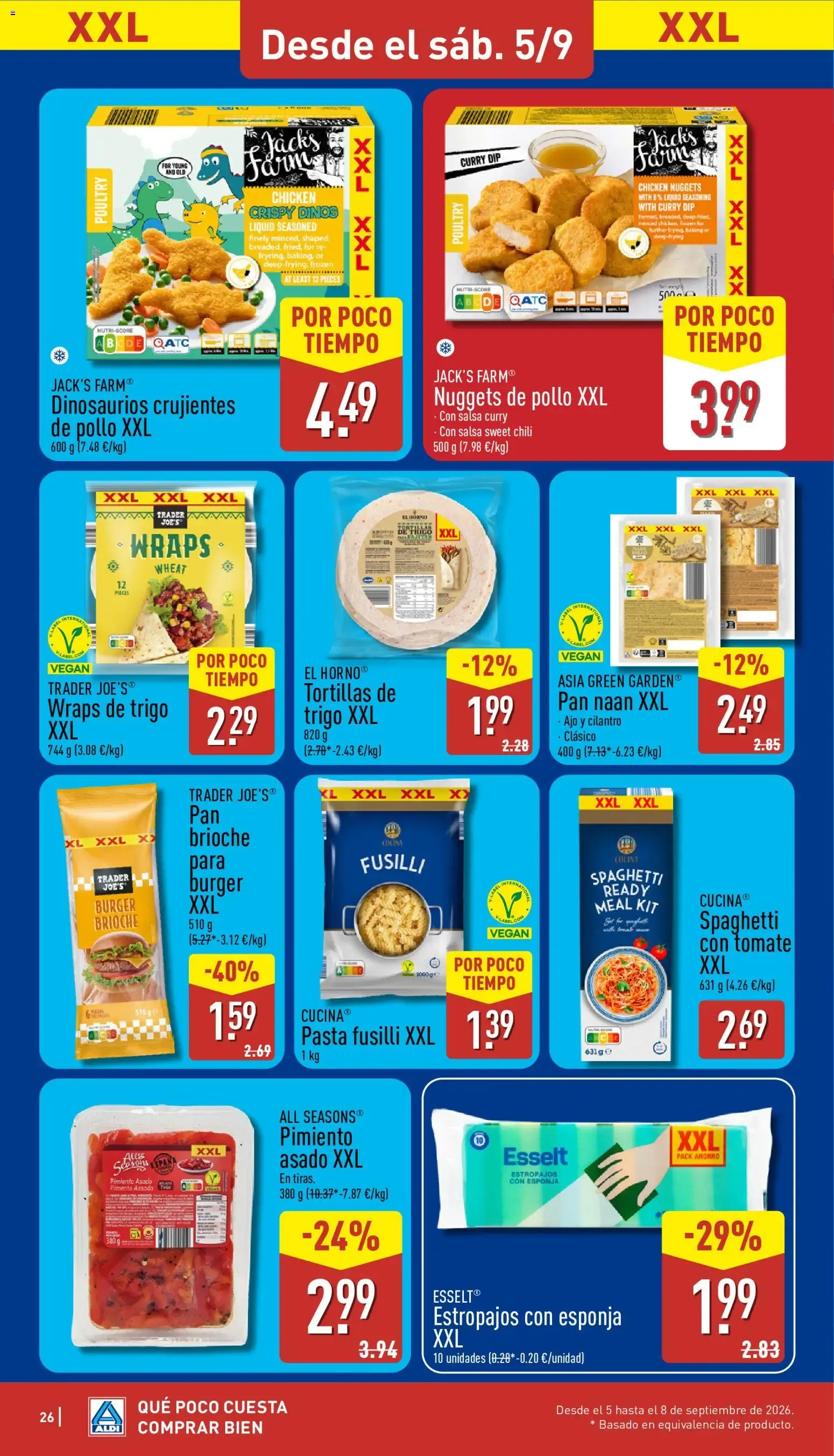 Catálogo de Aldi folleto Baleares del 31/08/2026 | Catálogo 31 de agosto al 6 de septiembre 2026 - Página 26