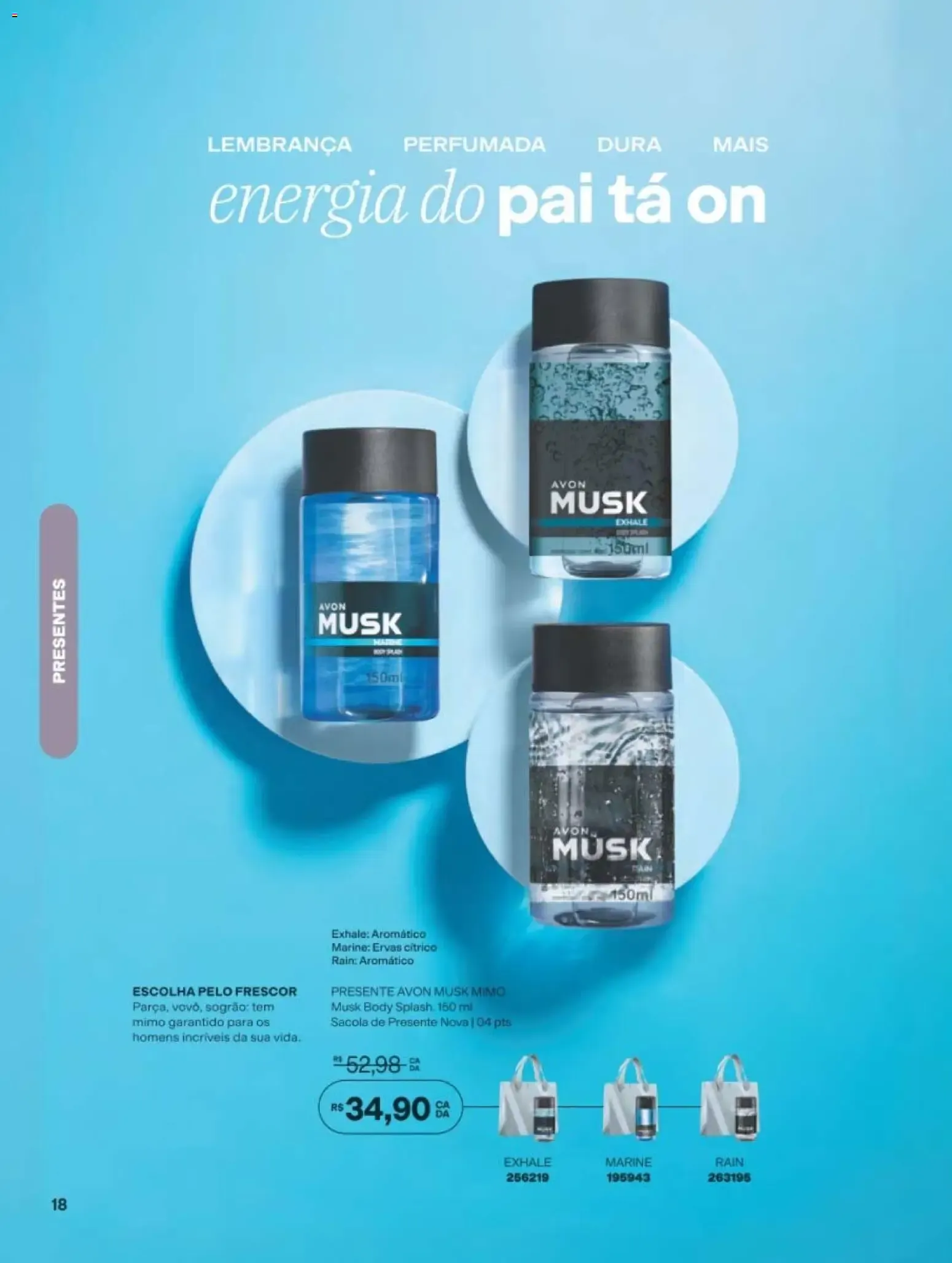 Encarte de Revista Avon folheto - Campanha 11 de 29/06/2026 | Promoção Online 29 de junho até 20 de julho 2026 - Pagina 18