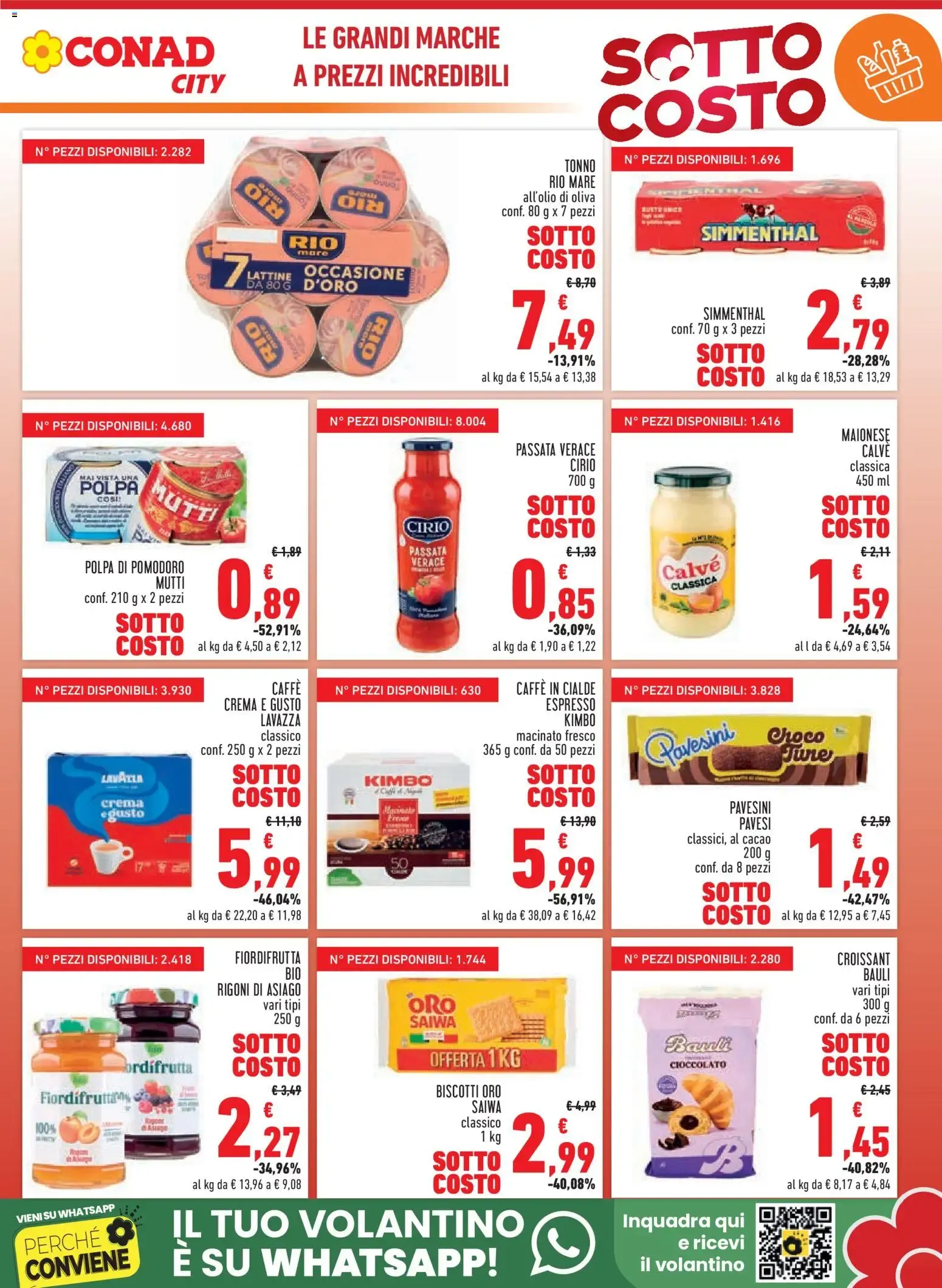 Volantino Conad City Sotto Costo da 16 luglio a 25 luglio di 2026 - Pagina del volantino 2