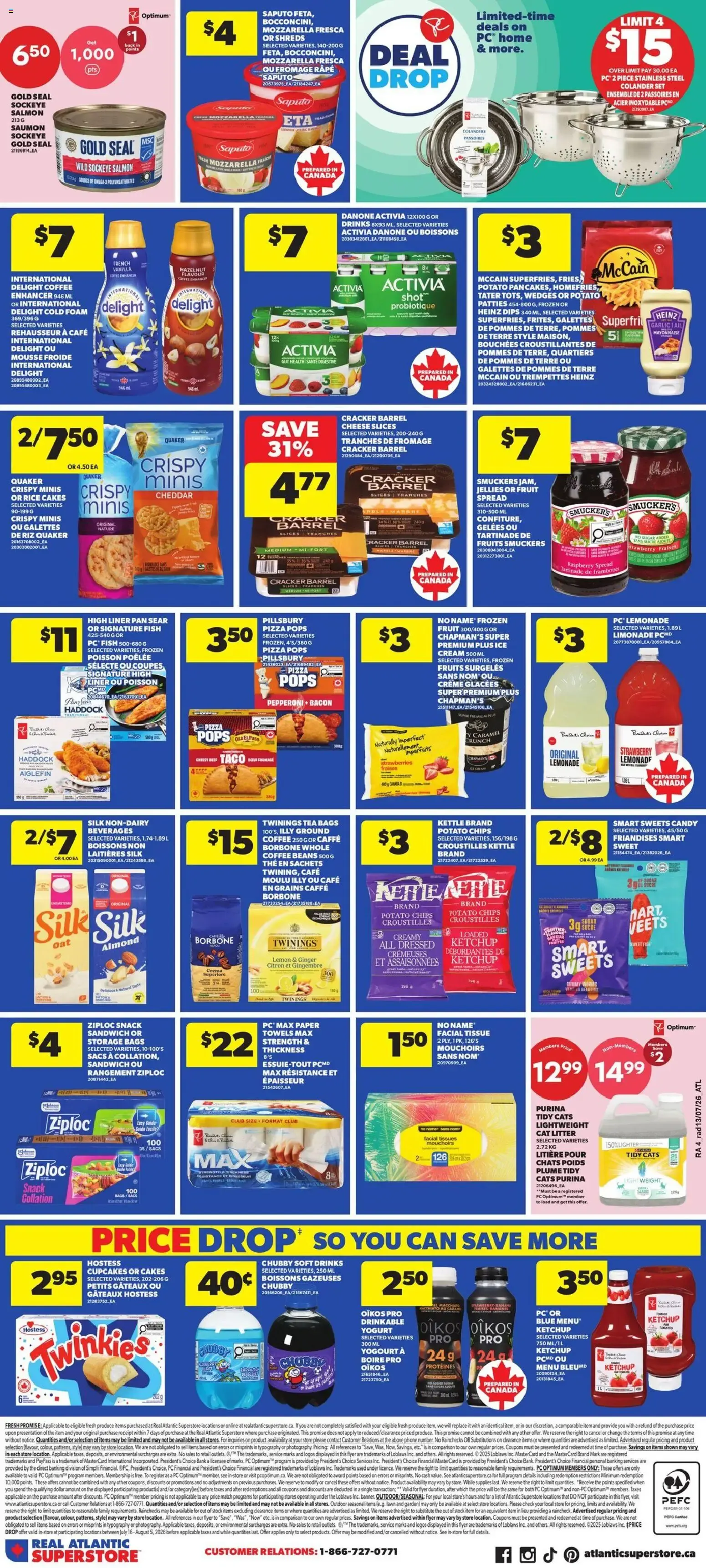 Atlantic Superstore weekly flyer / circulaire from Jul 16, 2026 > weekly specials & deals from July 16 to July 22 2026 - flyer page 2