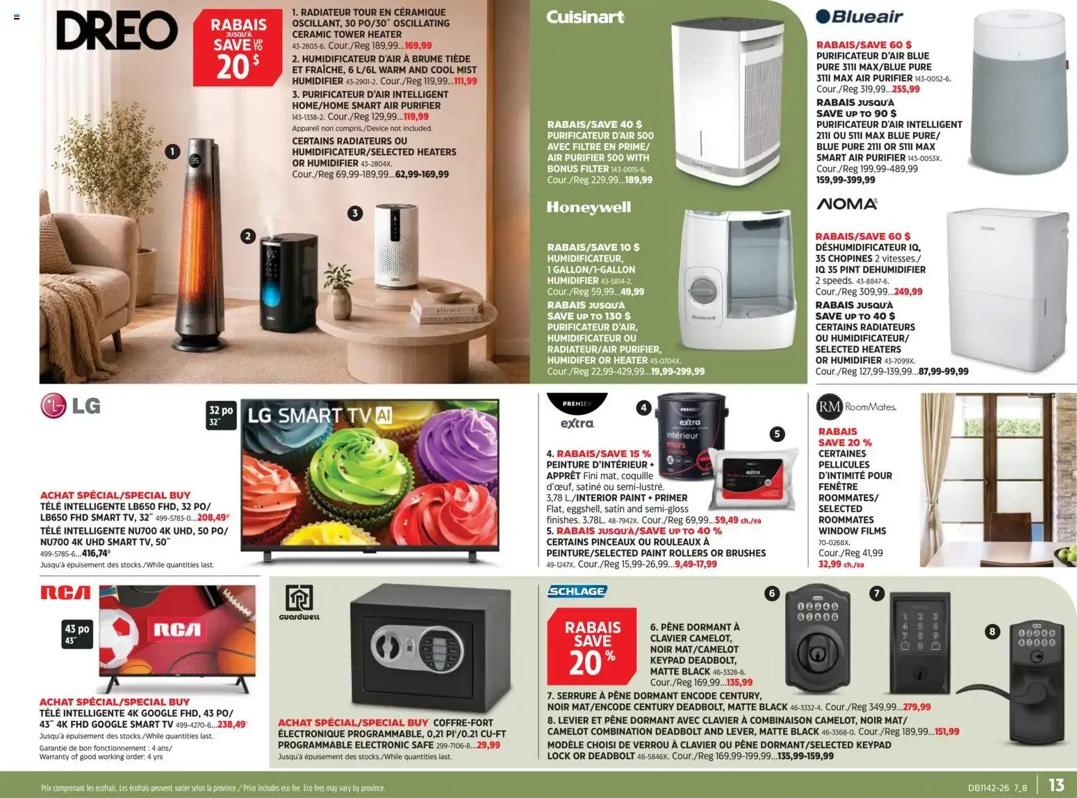 Canadian Tire circulaire - Le guide ultime pour la maison from Oct 15, 2026 > weekly specials & deals from October 15 to November 4 2026 - flyer page 13
