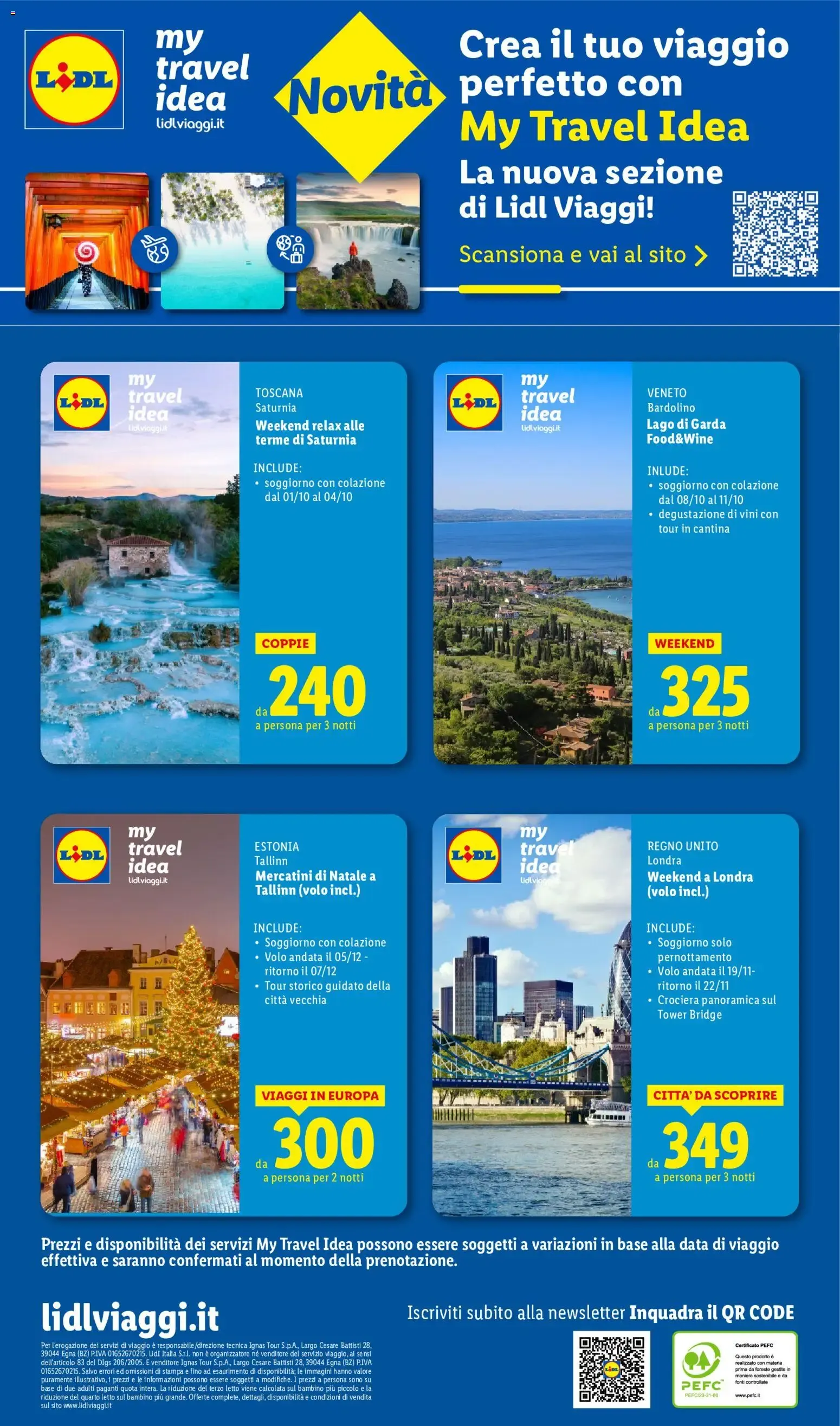 Lidl Viaggi: I Colori dell'Autunno da 7 settembre a 31 ottobre di 2026 - Pagina del volantino 8