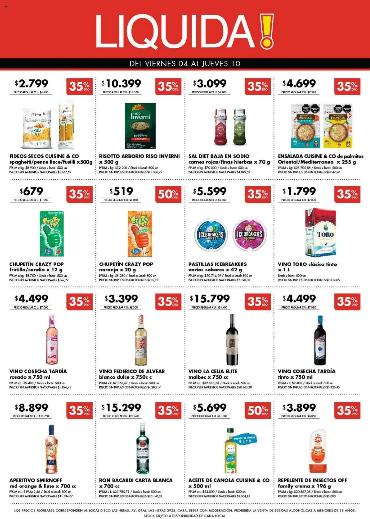 Ofertas de Disco - Ofertas | Bs. As. y Santa Fé del 04/09/2026 - 06/09/2026 4 de septiembre al 6 de septiembre 2026 - Página 10 del catálogo