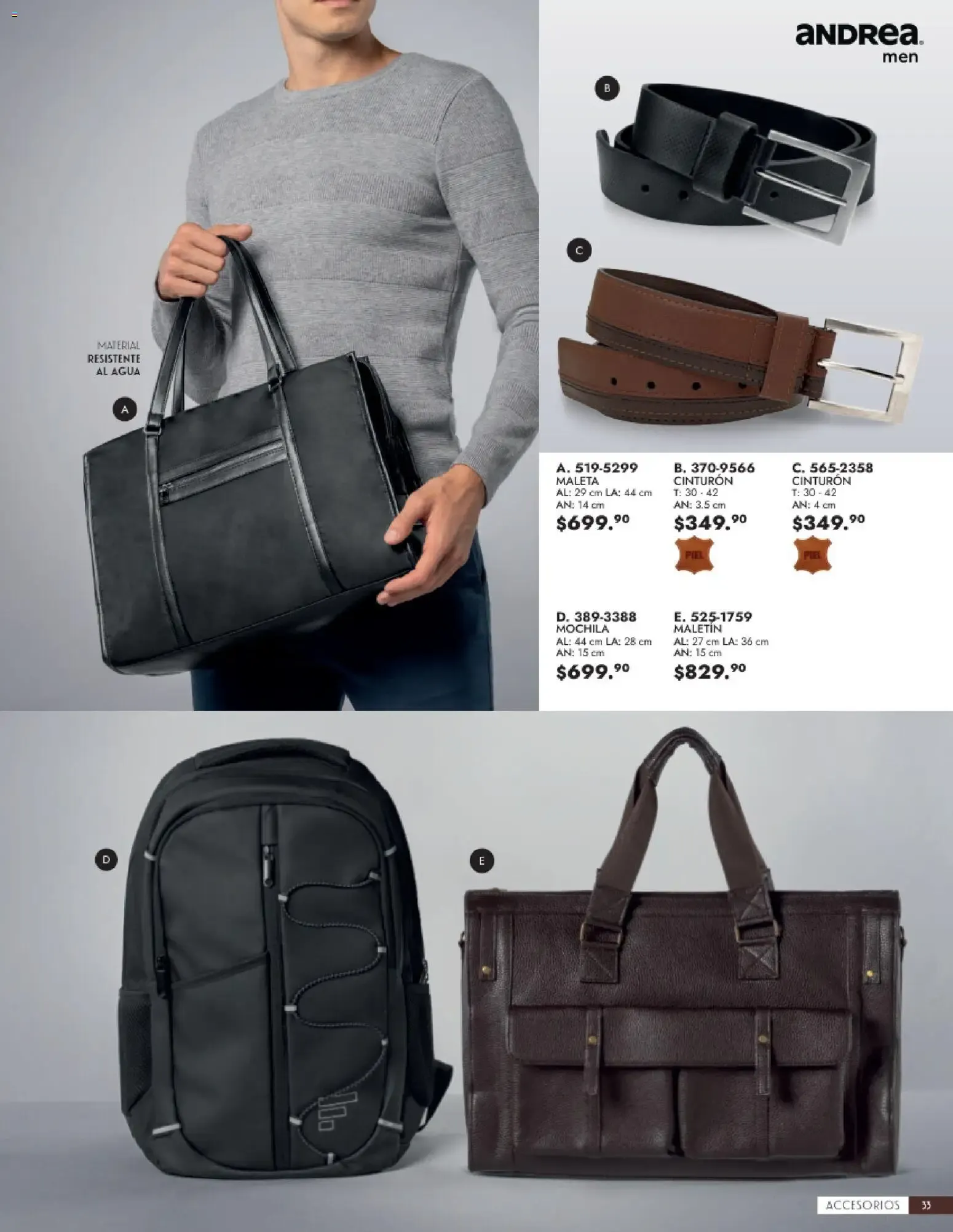 Catálogo de Andrea Accesorios 23 de agosto al 23 de enero 2027 - Pagina 33