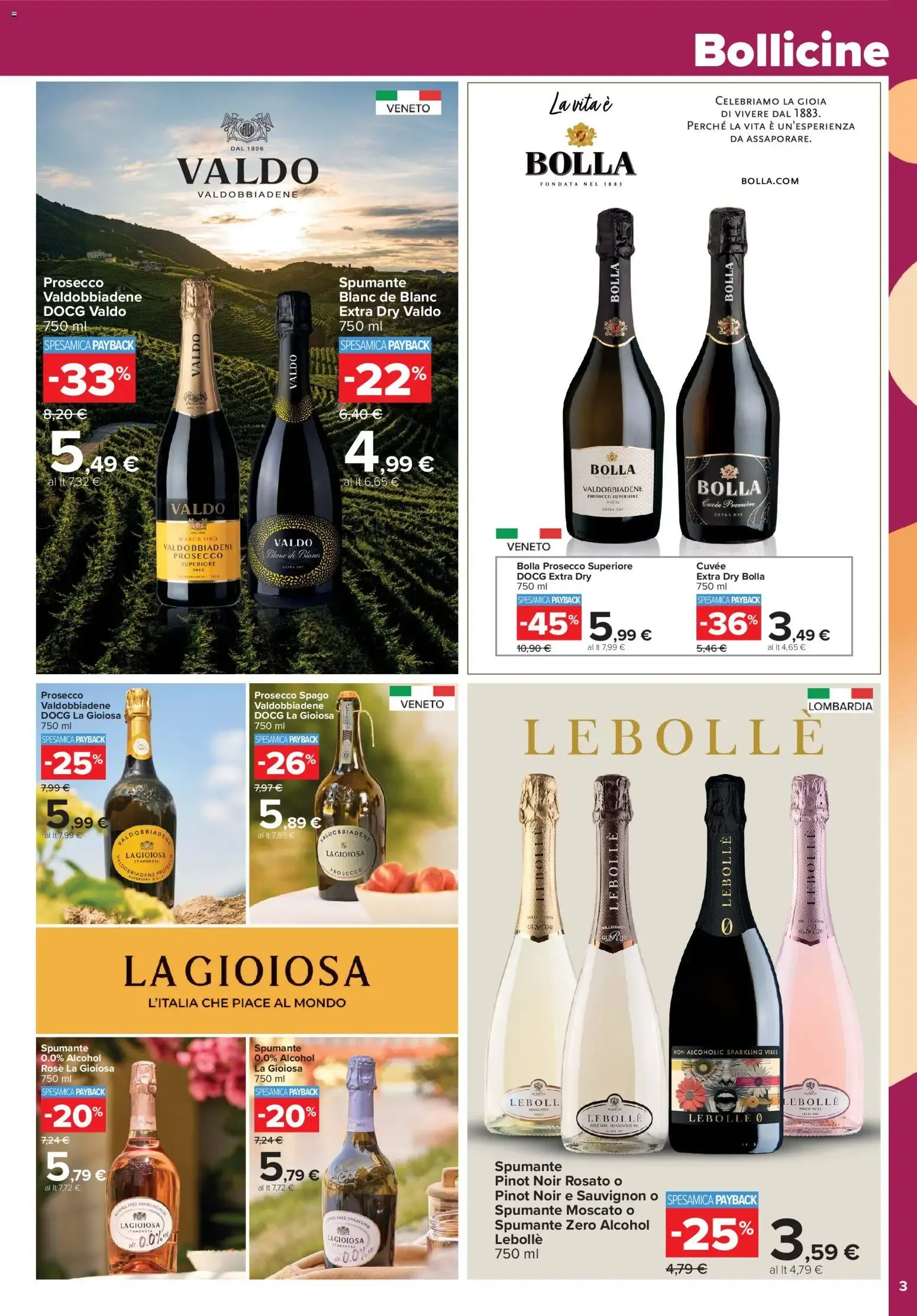 Carrefour Market - Speciale Vini e Alcolici da 19 giugno a 5 agosto di 2026 - Pagina del volantino 3