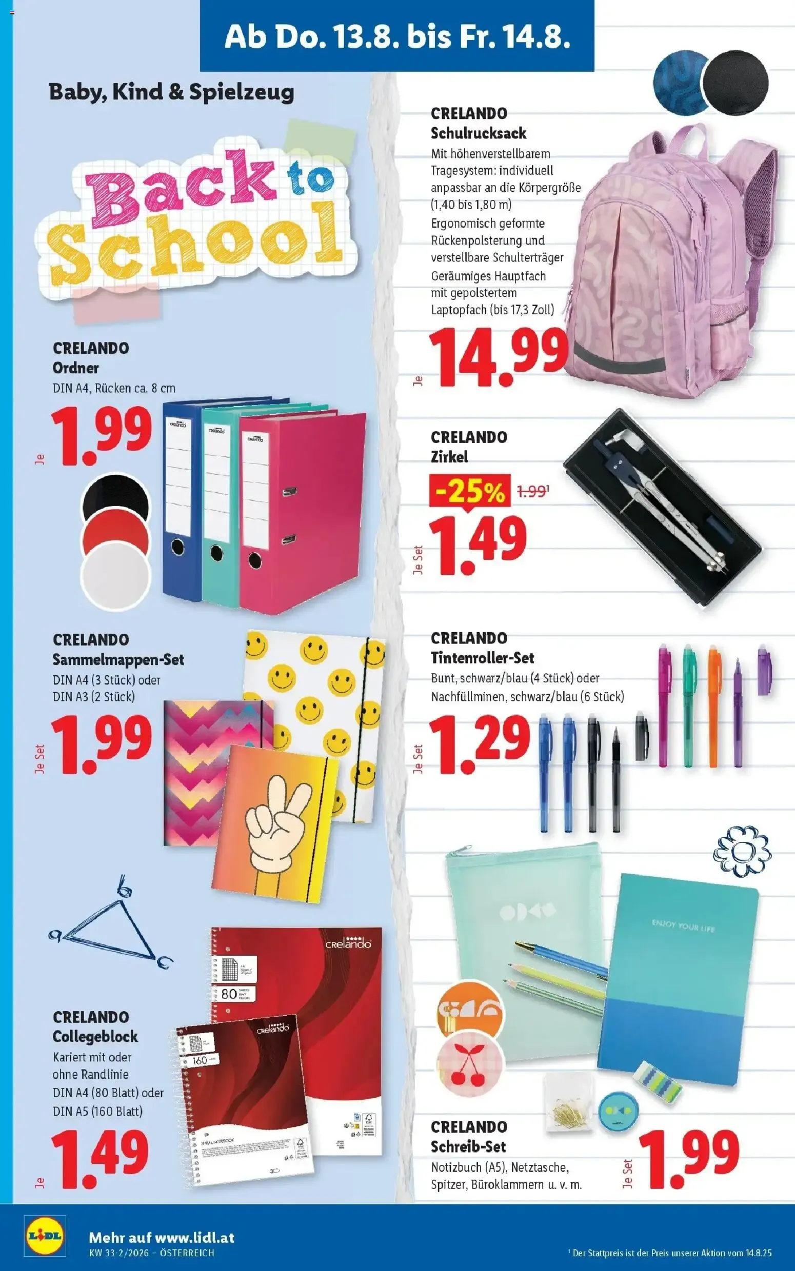 Lidl Plus Österreichs günstigste Preise von 13. August bis 14. August 2026 - Flugblätt seite 20