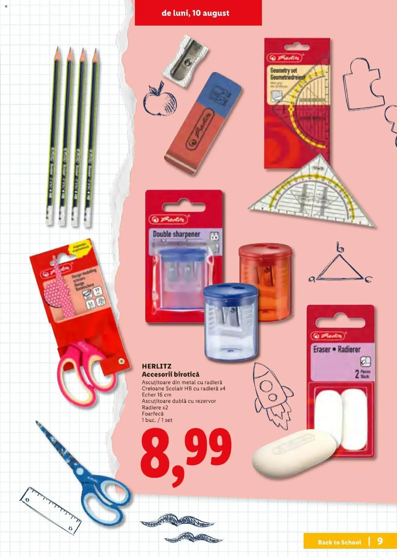 Catalog Catalog LIDL 10.08.2026 - Oferta și Revista online de la 10 august până la 30 august 2026 - Revista Pagina 9