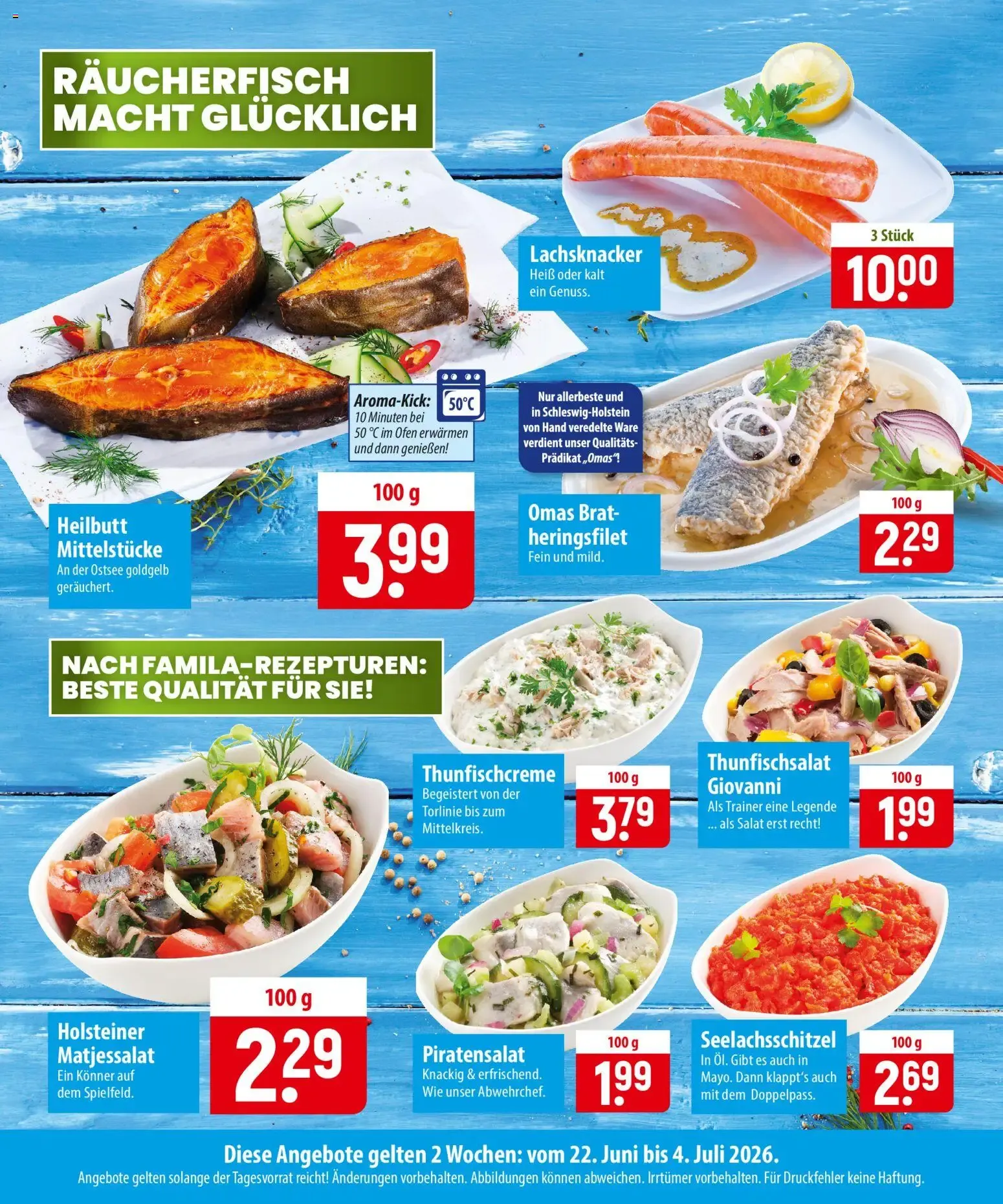 Famila Fischmarkt (ab 22.06.2026) zum Blättern von 22. Juni bis 5. Juli 2026 - Prospekt seite 2