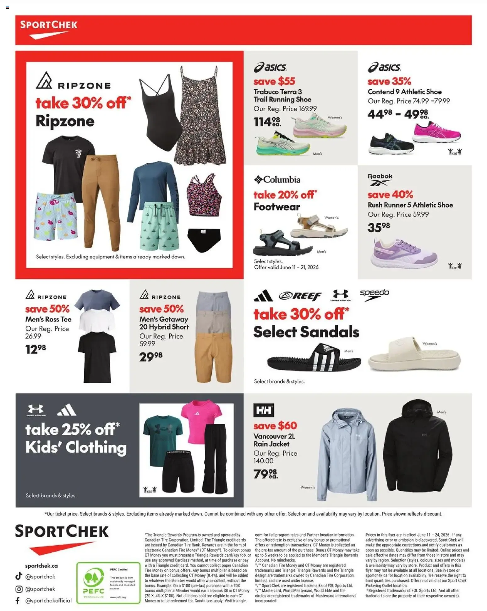 Sport Chek Big Chek event from June 11 to June 24 2026 - flyer page 8