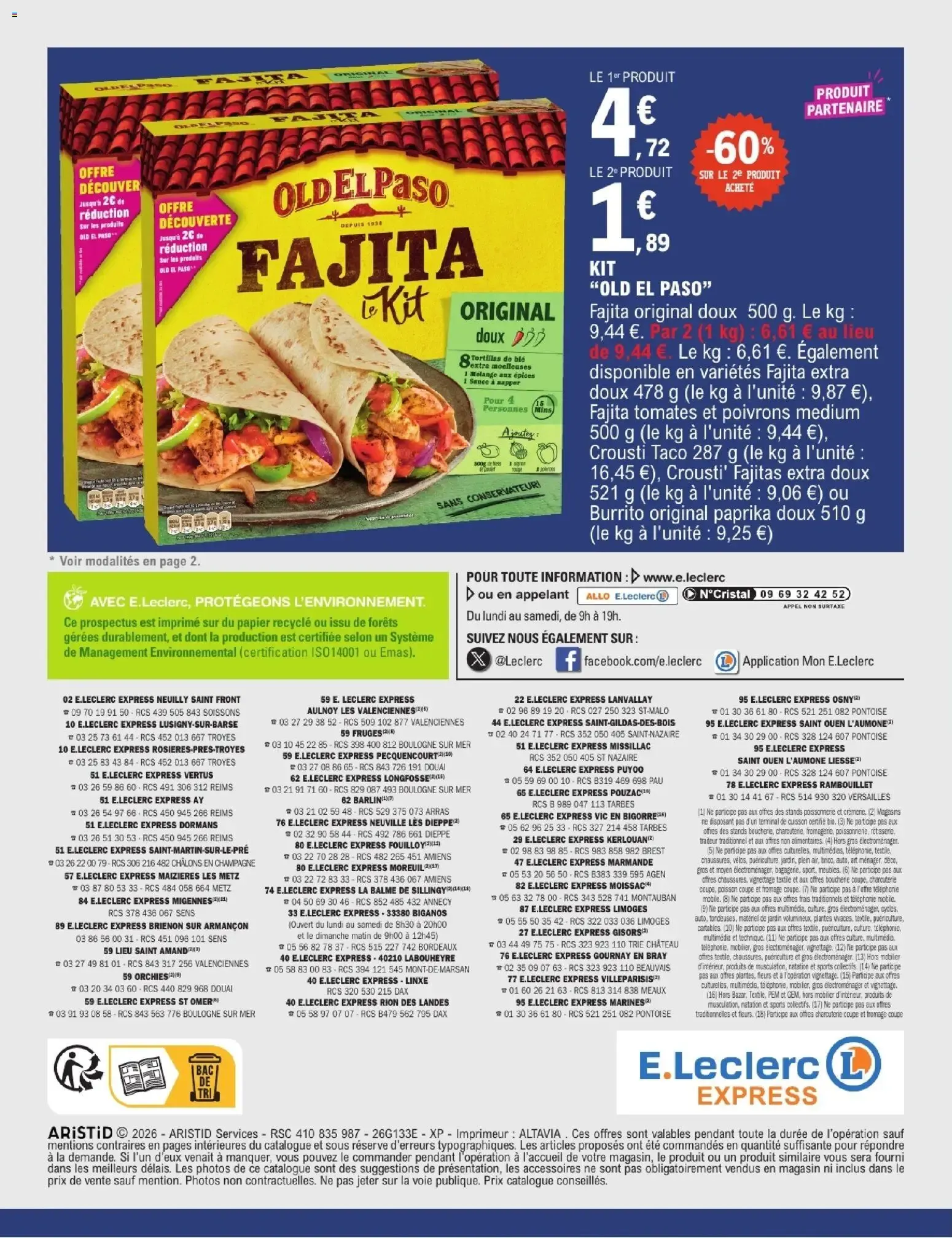 Catalogue E.Leclerc du 06/10/2026 | Nouveau promo prospectus du 6 octobre au 17 octobre 2026 - Catalogue page 12