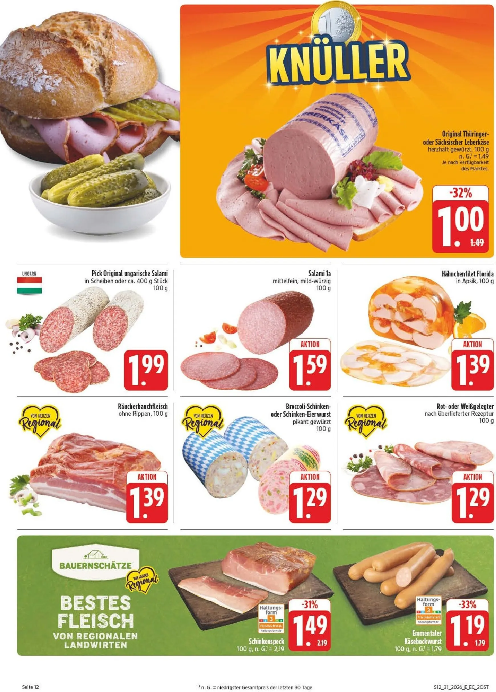 Edeka - Potrzebski Prospekt – von Montag 27.07.2026 bis Samstag 01.08.2026 von 27. Juli bis 1. August 2026 - Prospekt seite 16