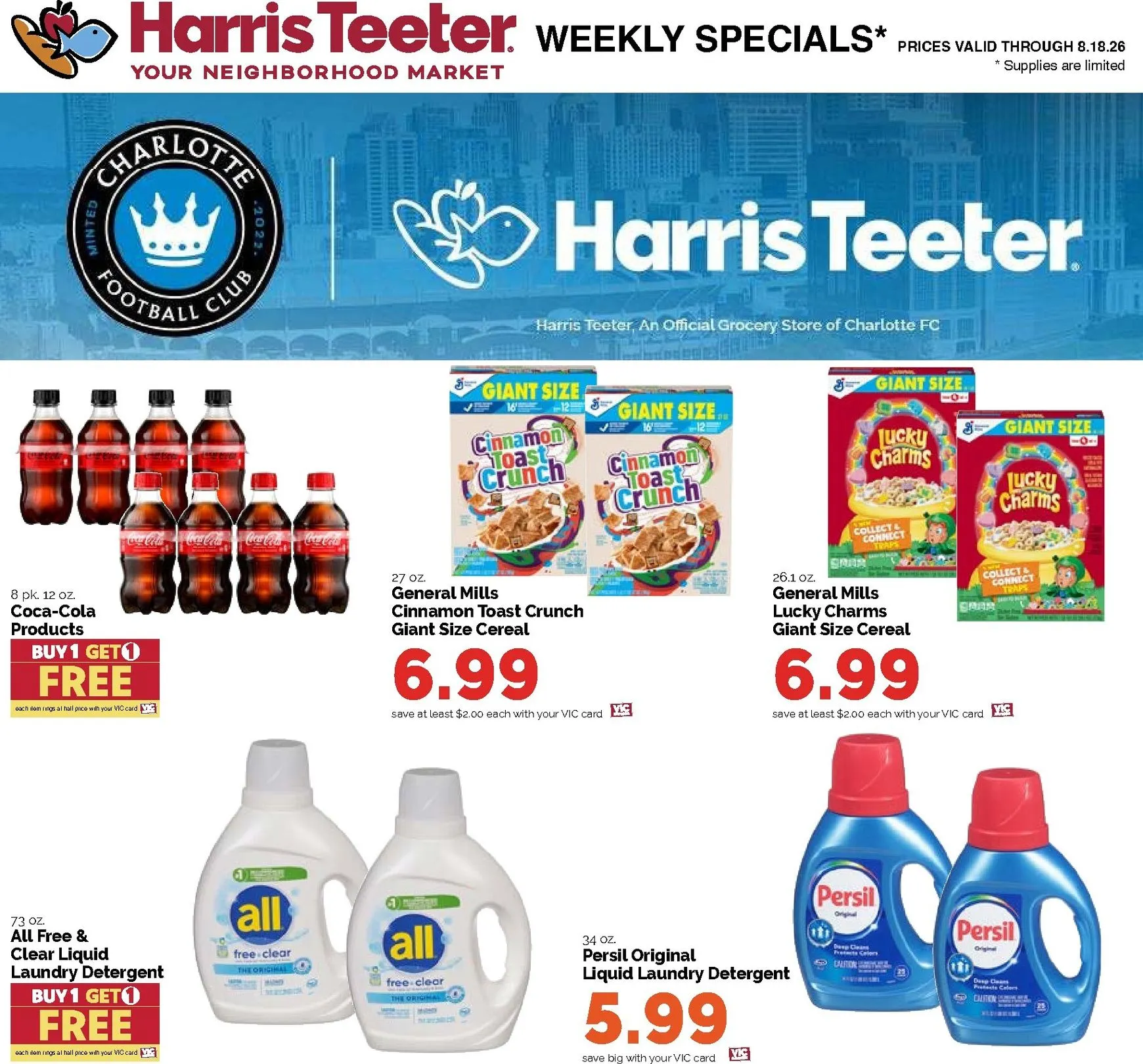 Weekly ad Current Harris Teeter leaflet valid from Wednesday 08/12/2026 to Tuesday 08/18/2026 from August 12 to August 18 2026 - Page 13