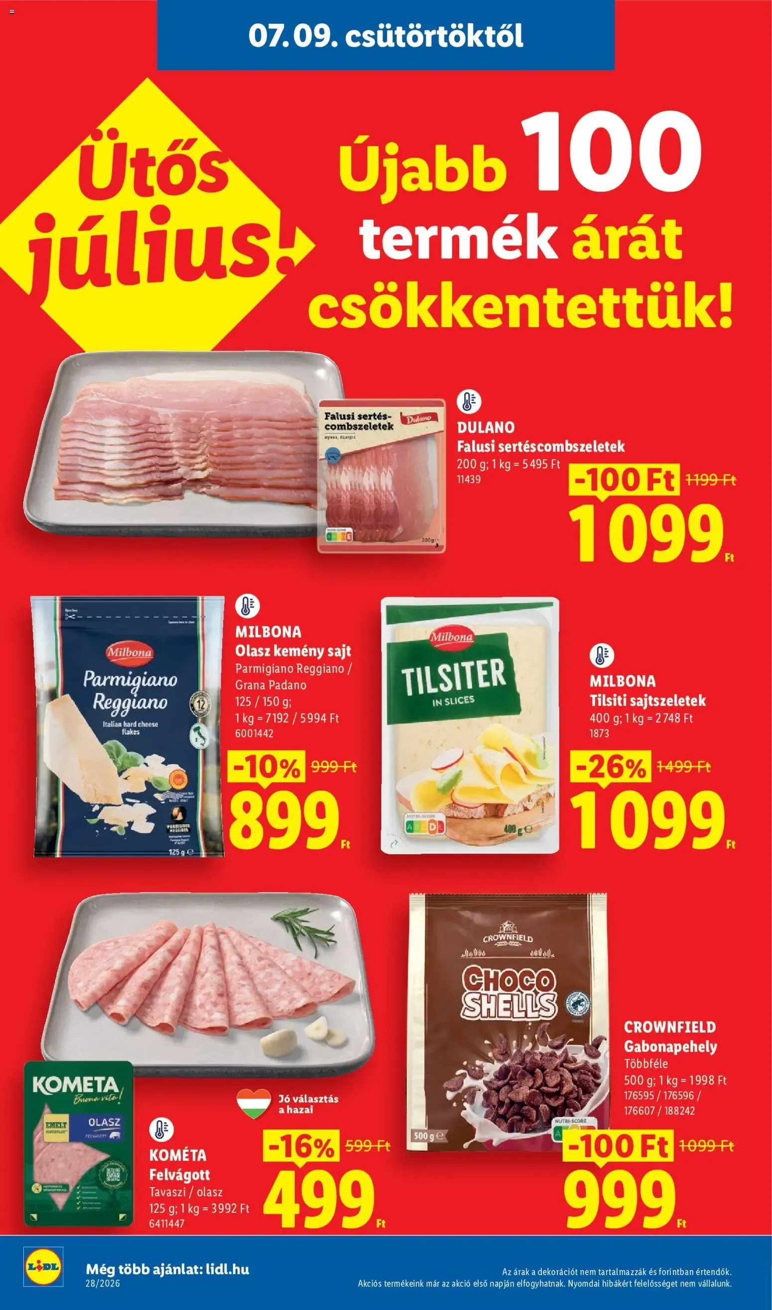 Katalógus Lidl akciós újság - 2026.07.09. -tól/töl > akció, lapozható szórólap 🛍️ július 9.-tól július 15.-ig 2026. - Oldal 2