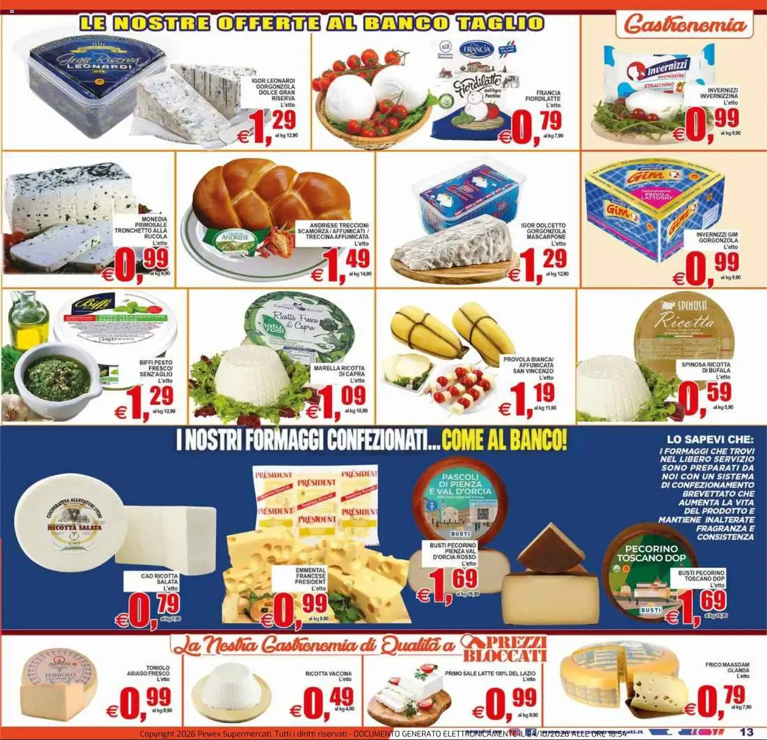 Nuovo Pewex volantino Ultramercato Irnerio dal 23/10/2026 > offerte anteprima 🛍️ da 23 ottobre a 3 novembre di 2026 - Pagina del volantino 13