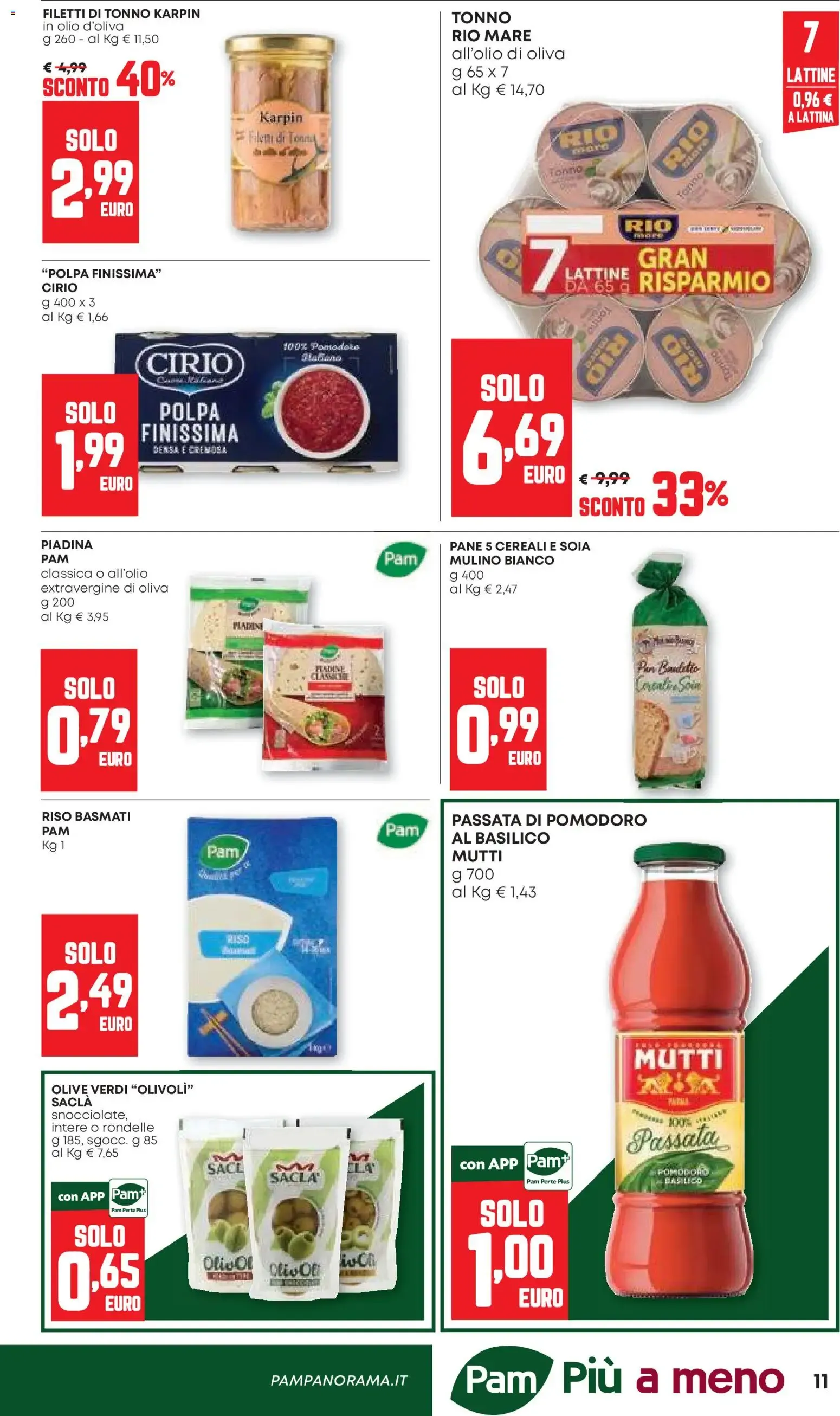 Pam - Offerte Irresistibili da 13 agosto a 26 agosto di 2026 - Pagina del volantino 11