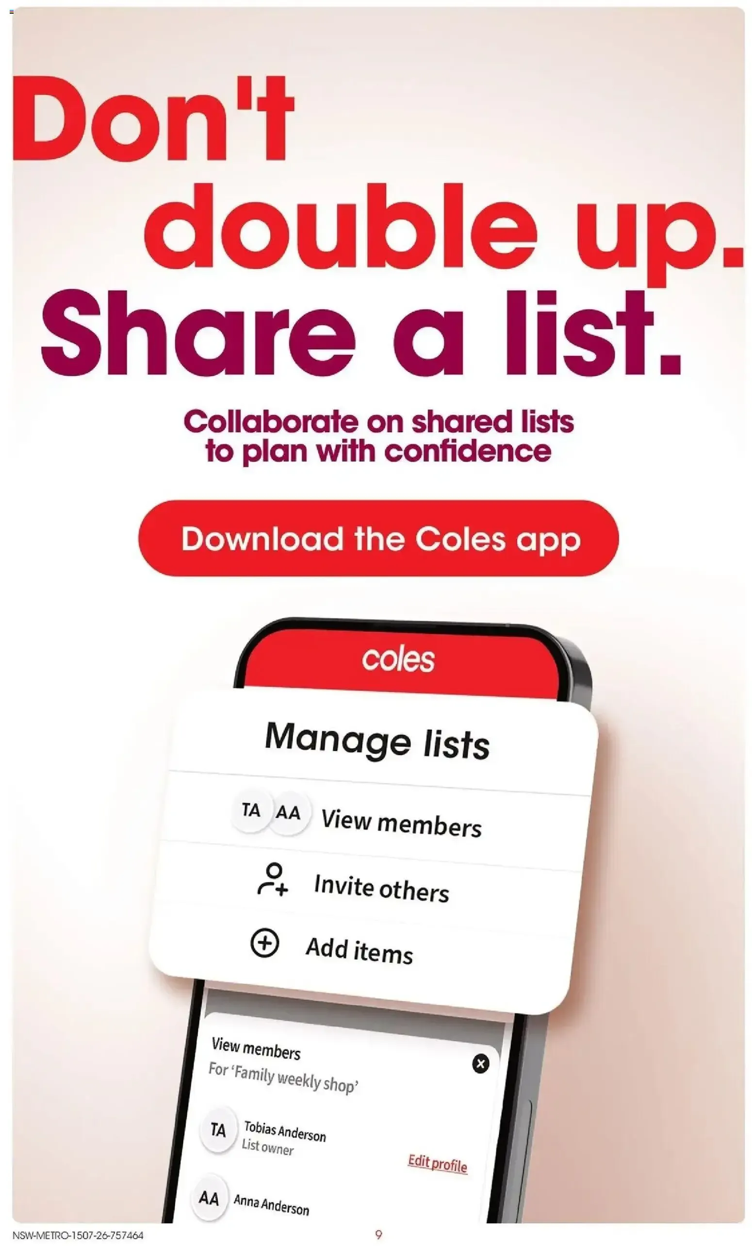 Coles catalogue valid from 15/07/2026 > Online Australia - Catalogue valid from 15 July to 21 July 2026 - page 9
