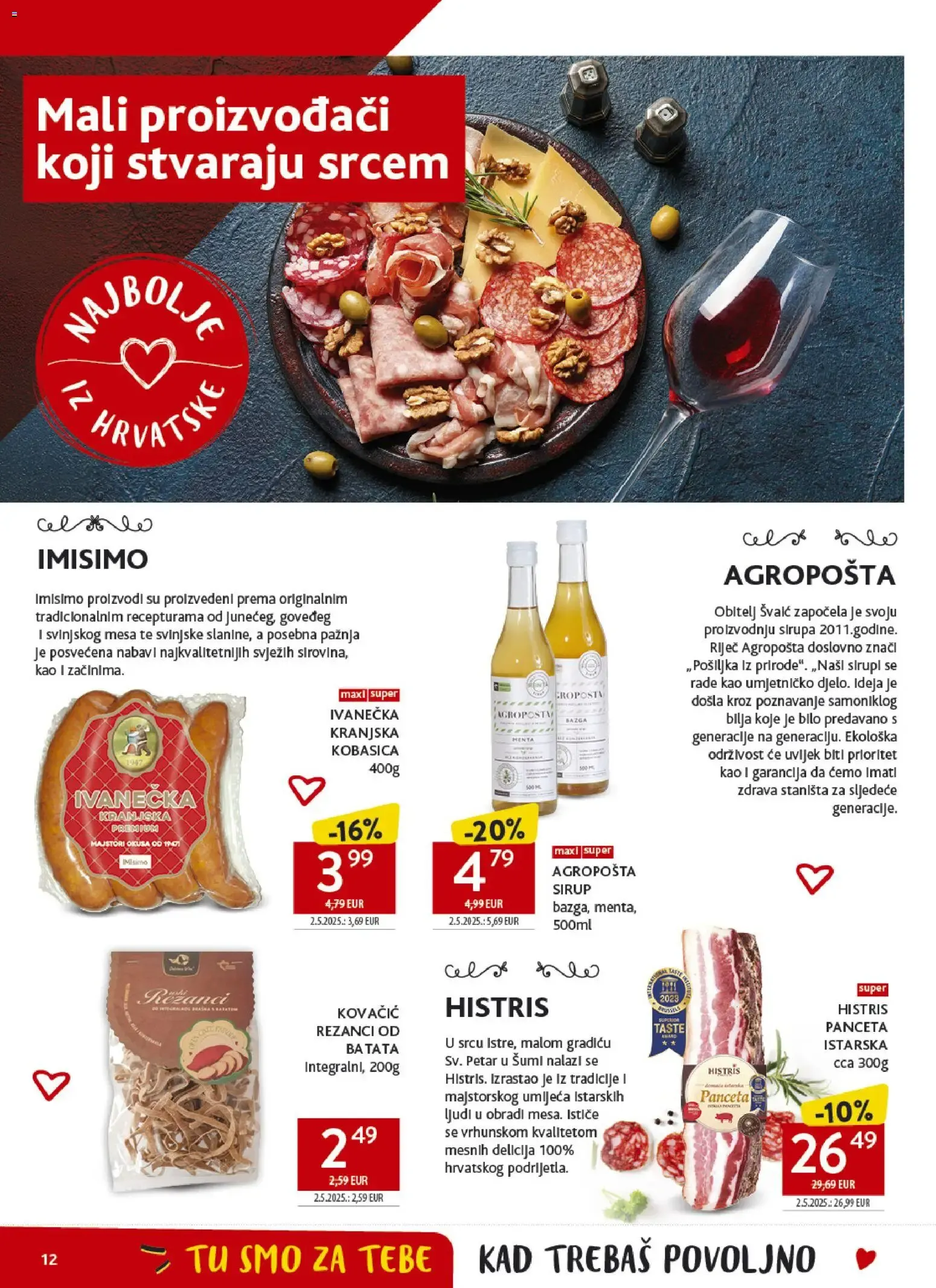 Katalog Konzum Katalog novi od 16.09.2026 na listanje > letak digitalni od 16. rujna do 22. rujna 2026. - Pregled Stranica 12