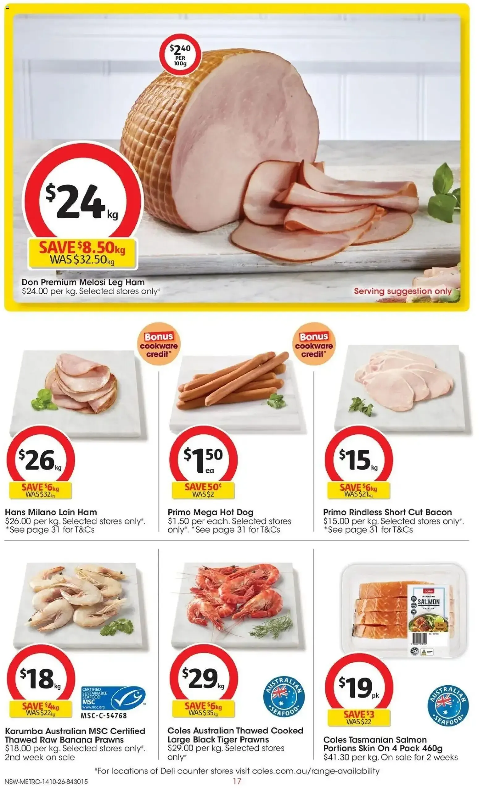 Coles catalogue valid from 14/10/2026 > Online Australia - Catalogue valid from 14 October to 20 October 2026 - page 17