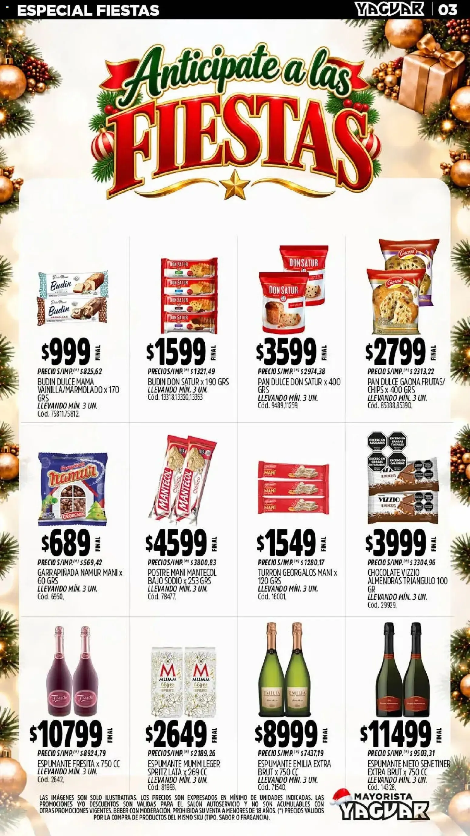 Ofertas de Mayorista Yaguar - El Cumple del Año 38 26 de octubre al 31 de octubre 2026 - Página 4 del catálogo