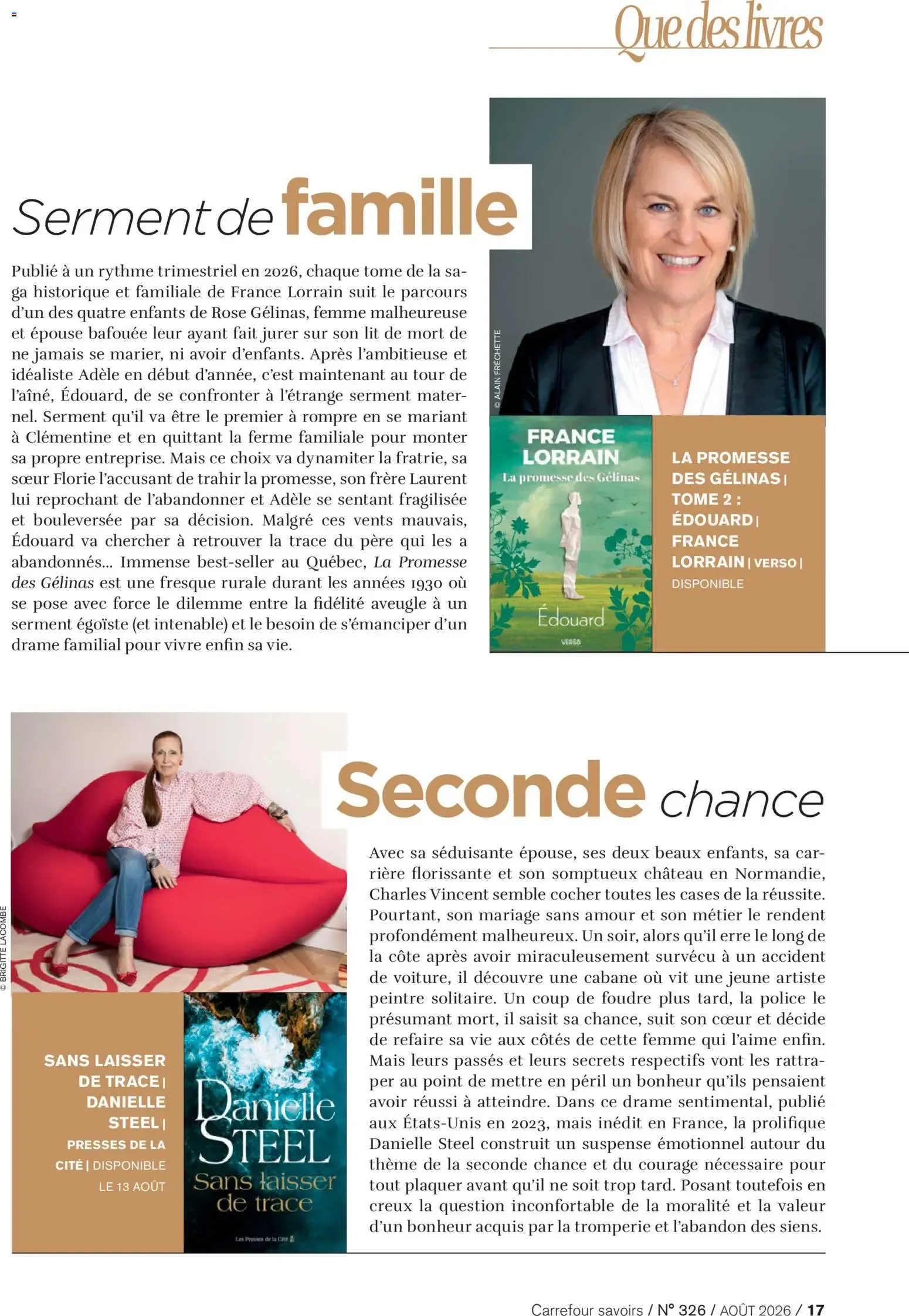 Carrefour SAVOIRS du 1 août au 31 août 2026 - Catalogue page 17