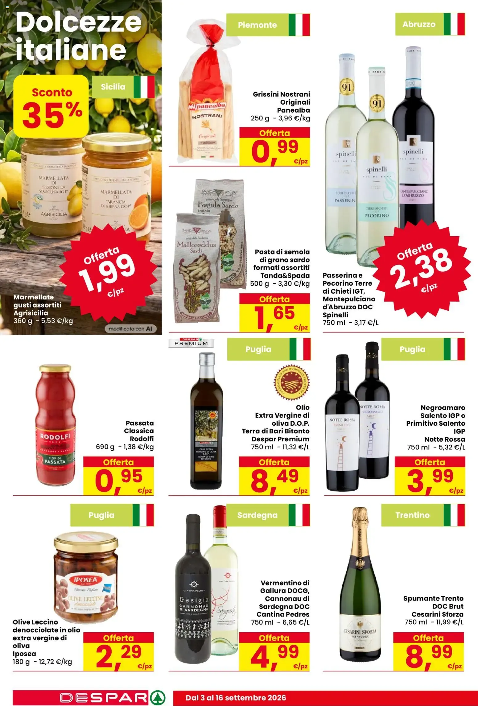 Nuovo Despar volantino dal 03/09/2026 > offerte anteprima 🛍️ da 3 settembre a 16 settembre di 2026 - Pagina del volantino 6