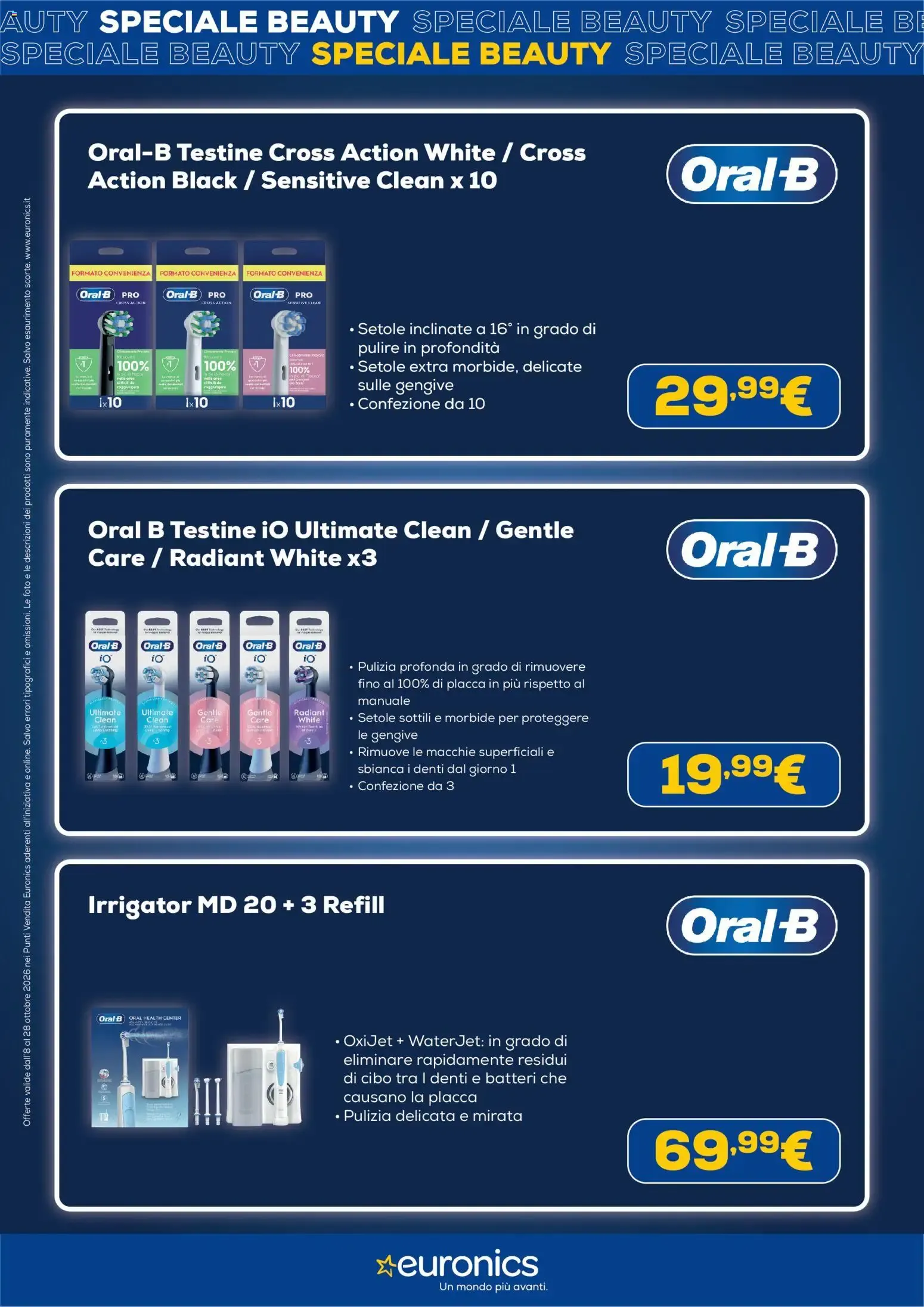 Euronics TECH Speciale Beauty da 8 ottobre a 28 ottobre di 2026 - Pagina del volantino 8