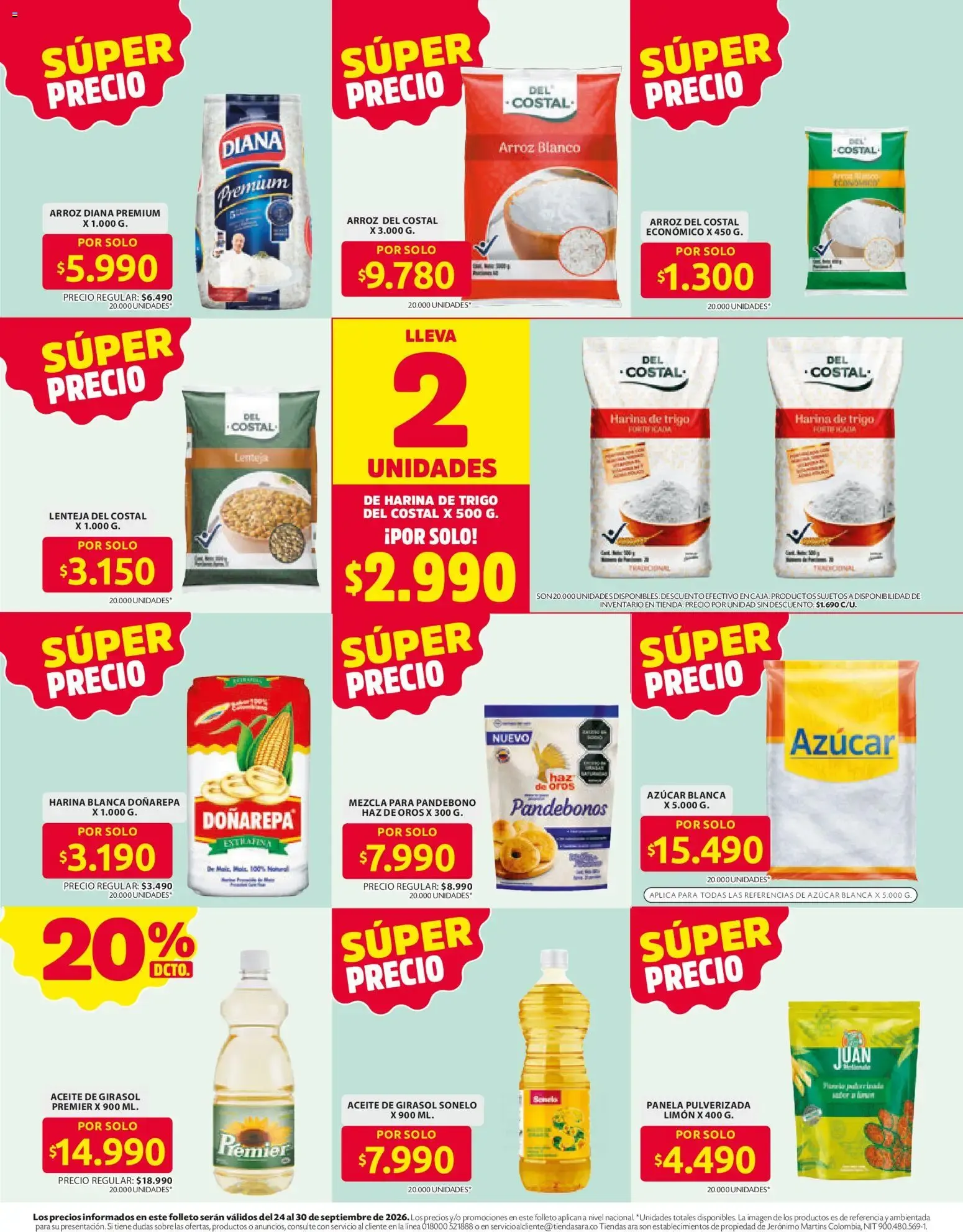 Catalogo de Tiendas ARA - Los Precios Más Bajos 24 de septiembre al 30 de septiembre 2026 - Pag 8