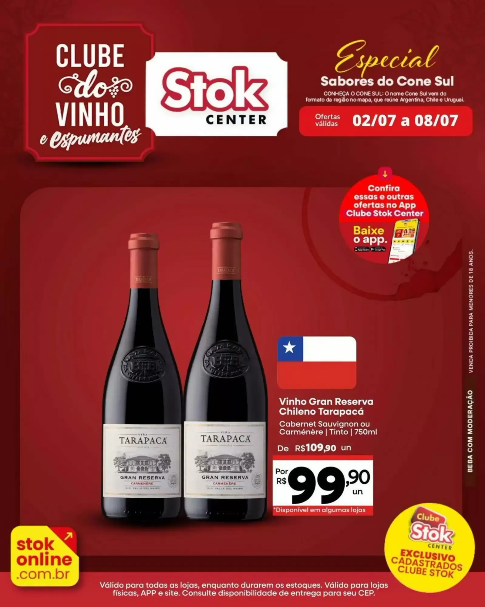 Encarte de Clube do Vinho e Espumantes - Stok Center 2 de julho até 8 de julho 2026 - Pagina 4