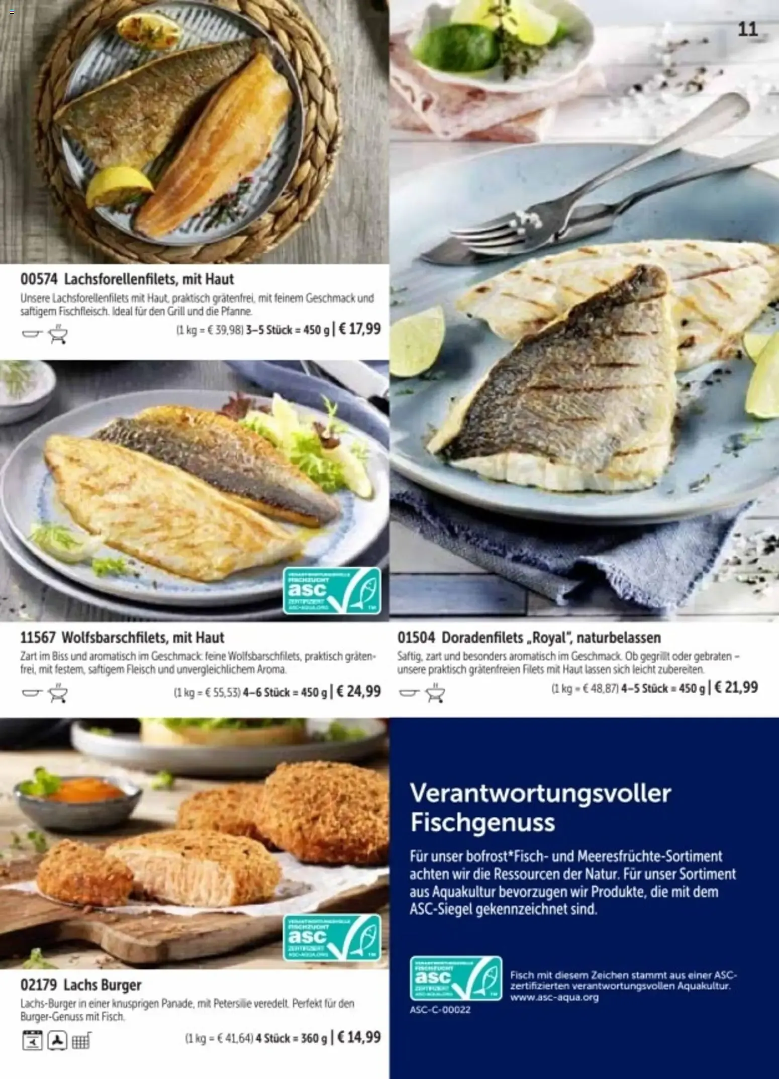Bofrost Katalog Sommerprogramm (ab 20.04.2026) zum Blättern von 20. April bis 6. September 2026 - Prospekt seite 11