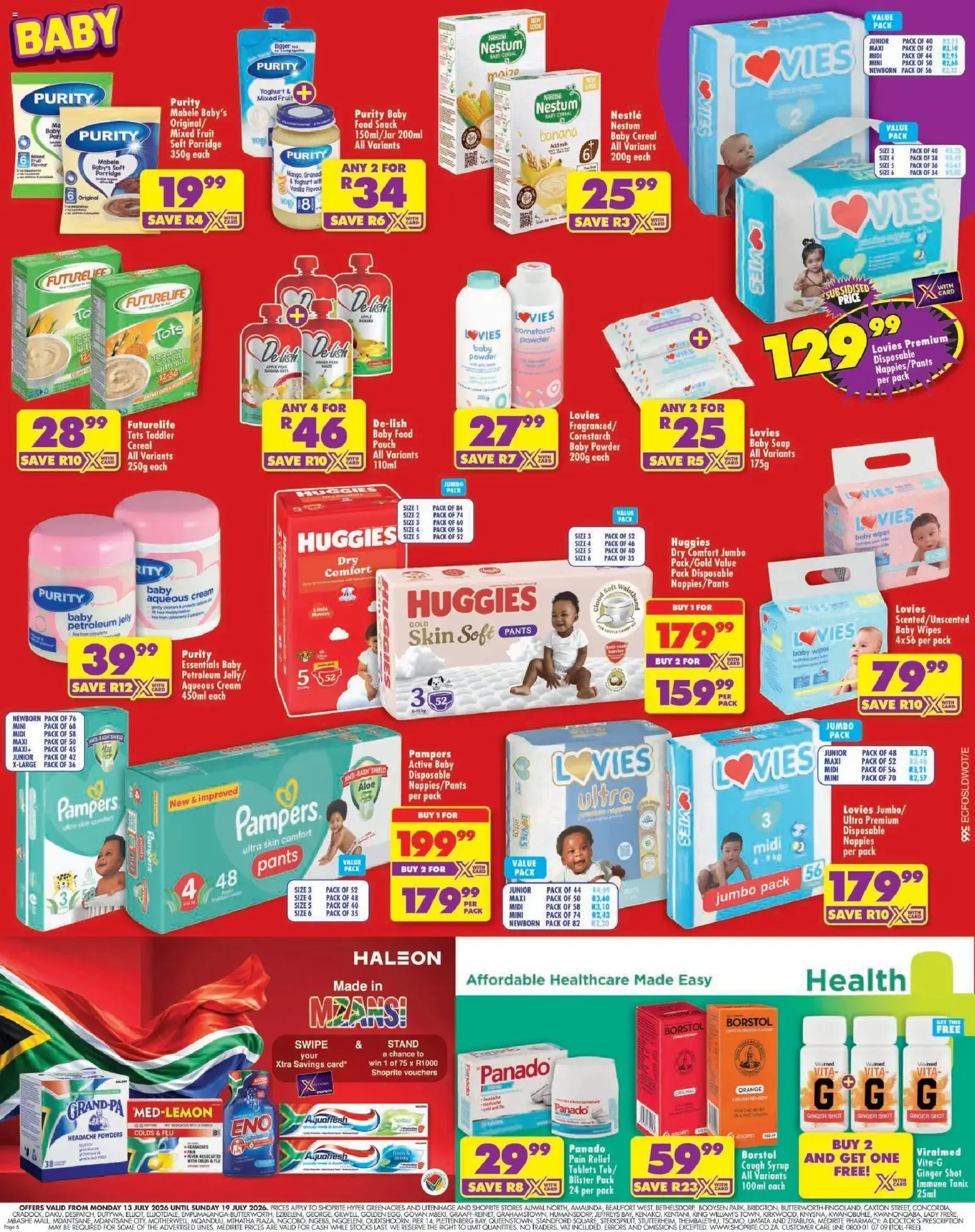 Shoprite - Eastern Cape - Low Price Lowduuuma (13/07/2026 - 19/07/2026) → Online Catalogue from 13 July to 19 July 2026 - Catalogue Page 6
