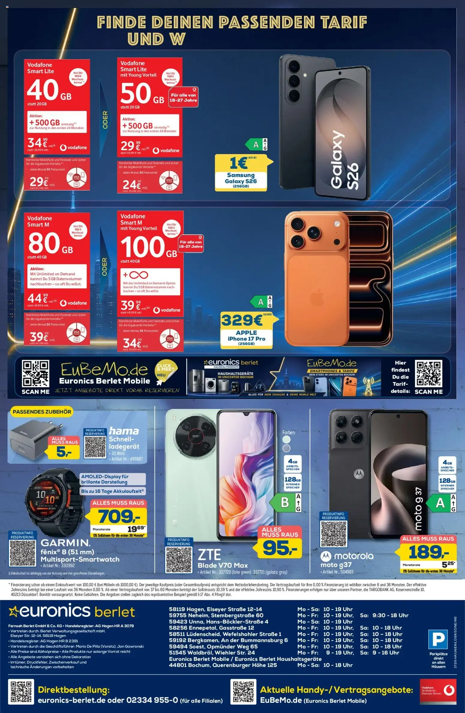 INVENTUR-RÄUMUNG. Euronics Berlet. von 3. September bis 9. September 2026 - Prospekt seite 8