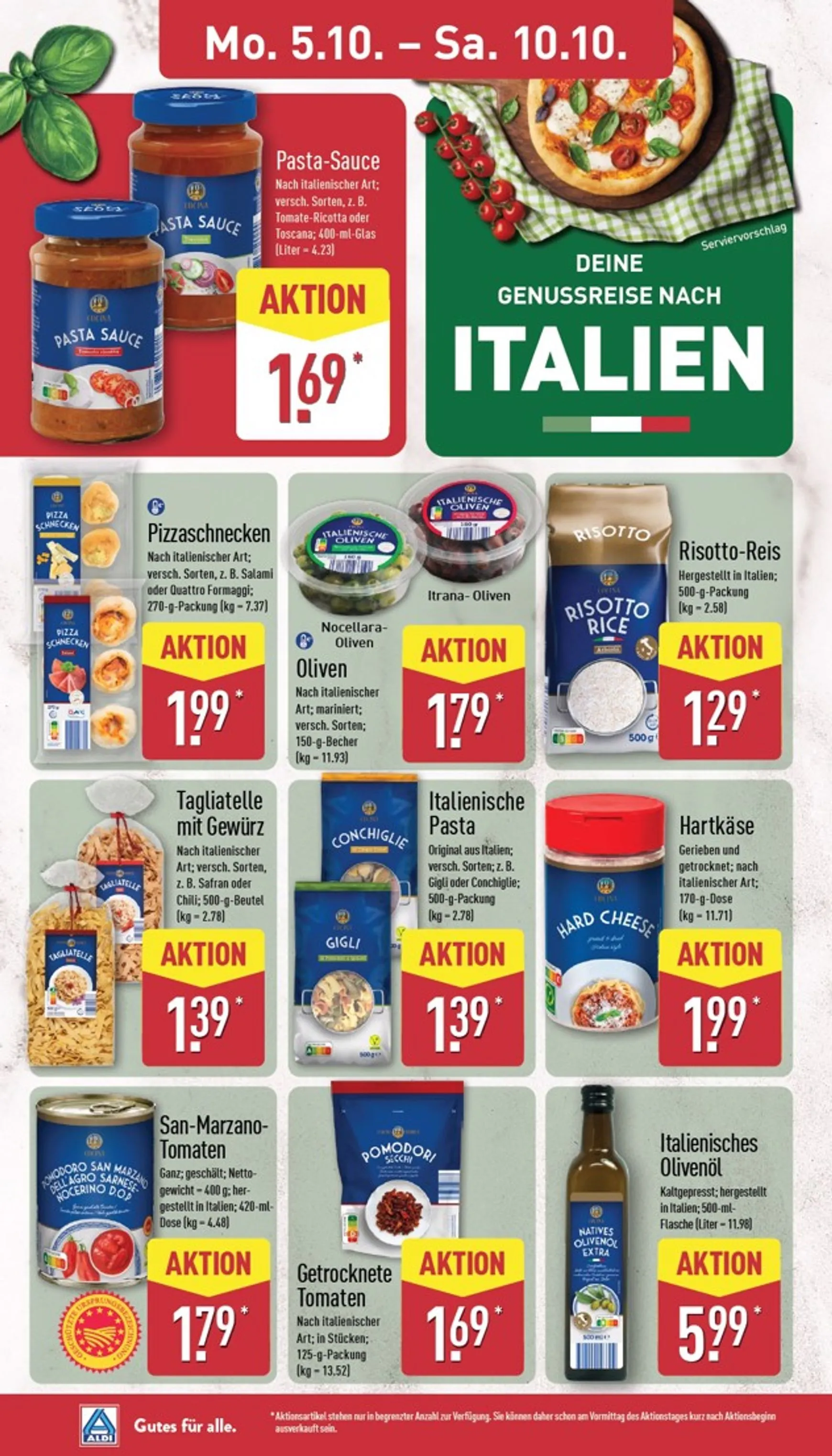 DEINE GENUSSREISE NACH ITALIEN. von 5. Oktober bis 10. Oktober 2026 - Prospekt seite 12