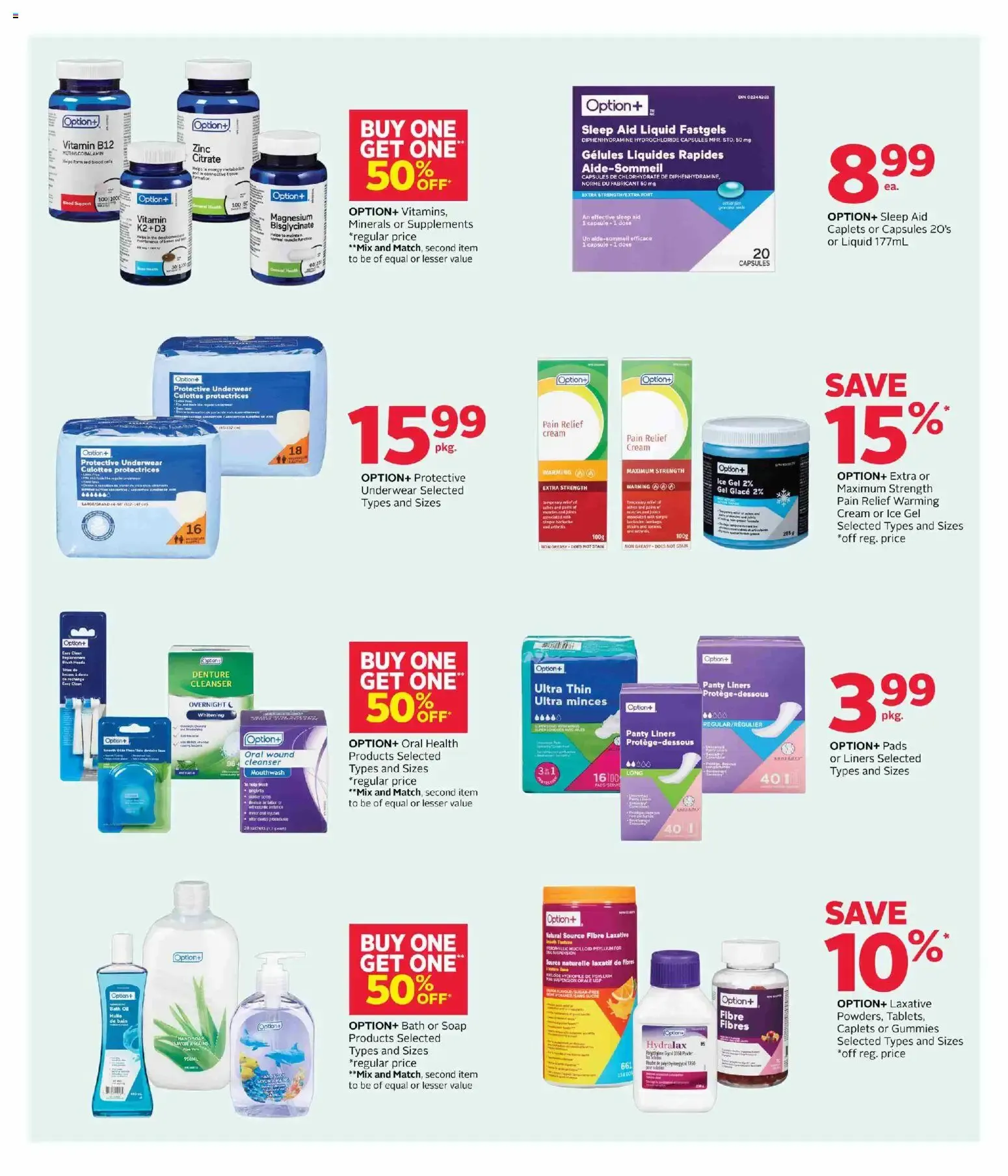 Rexall: Proudly Canadian, Over 120 Years of Caring for Canada's Health from September 4 to September 10 2026 - flyer page 12